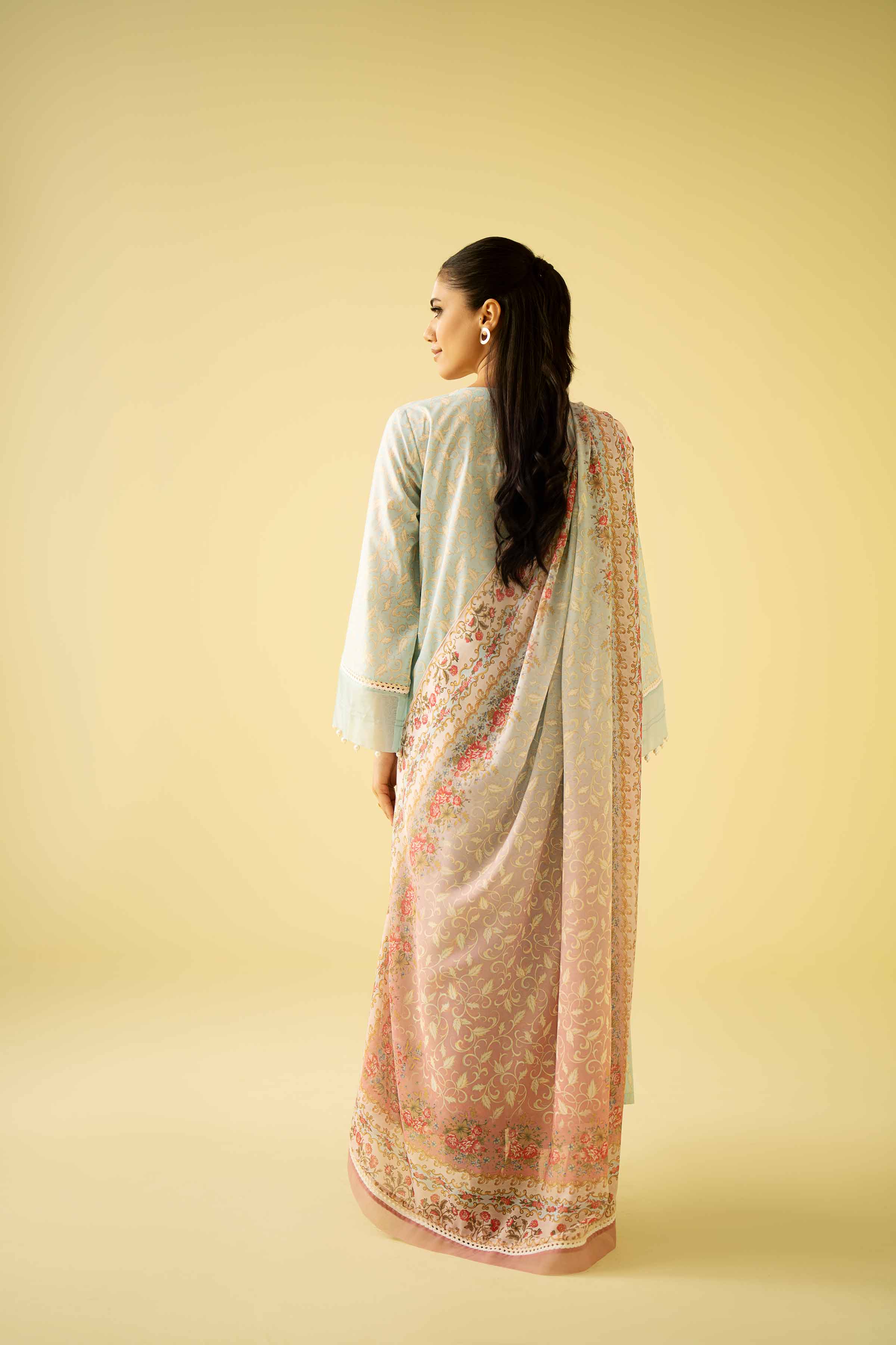 2 Piece - Printed Embroidered Suit - 42401576 - Image 3