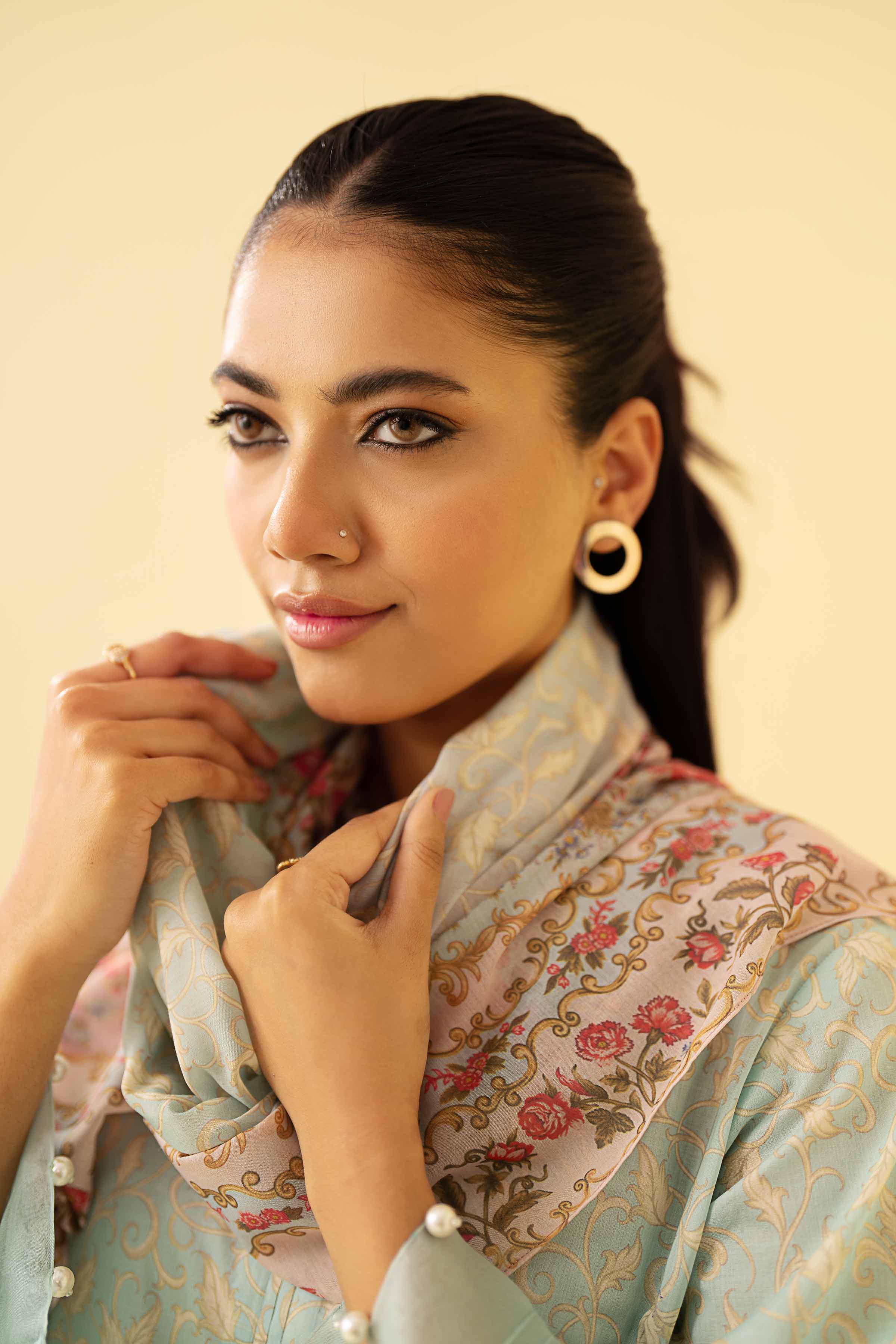 2 Piece - Printed Embroidered Suit - 42401576 - Image 4