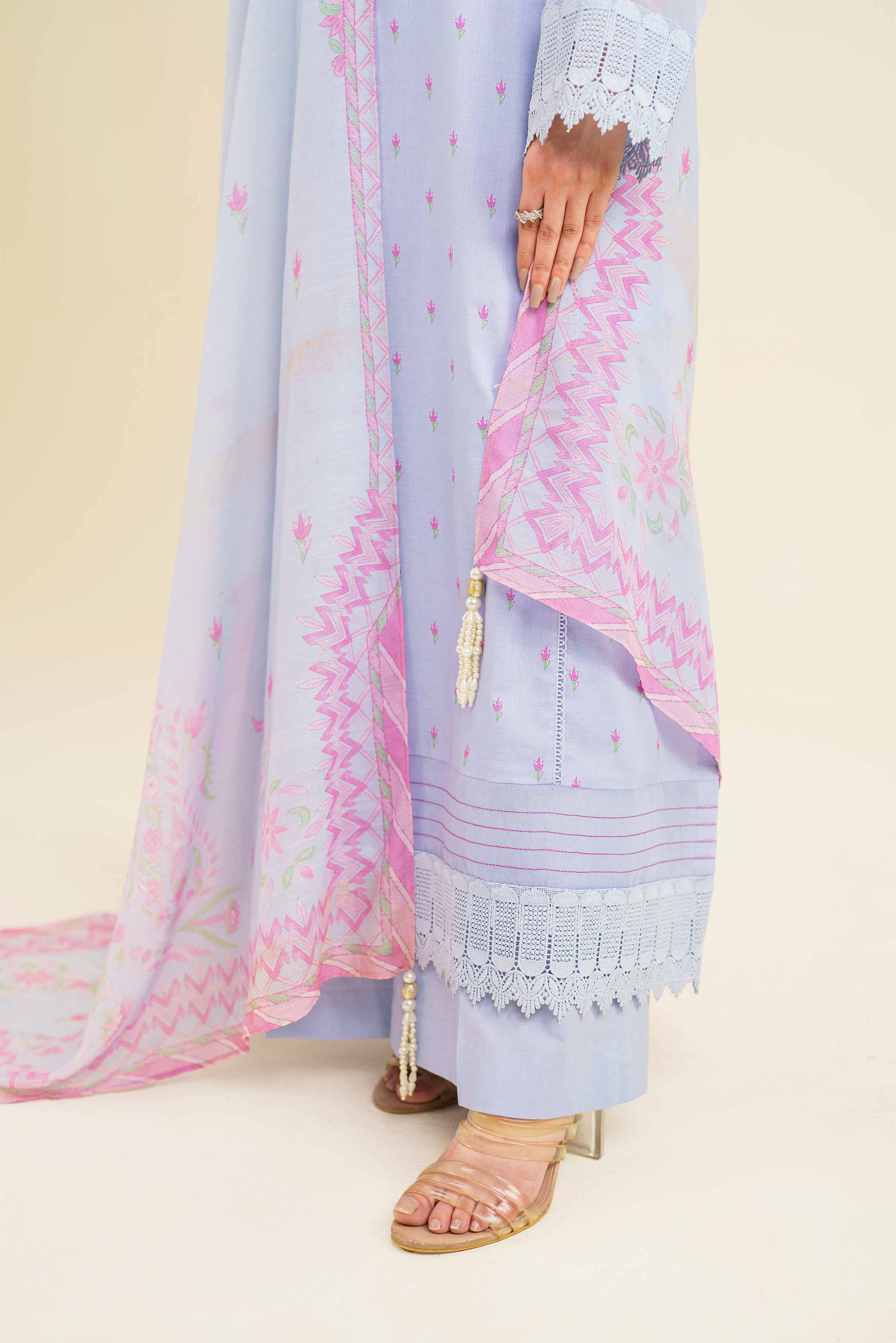 2 Piece - Printed Suit With Laces - 42401599 - Image 4