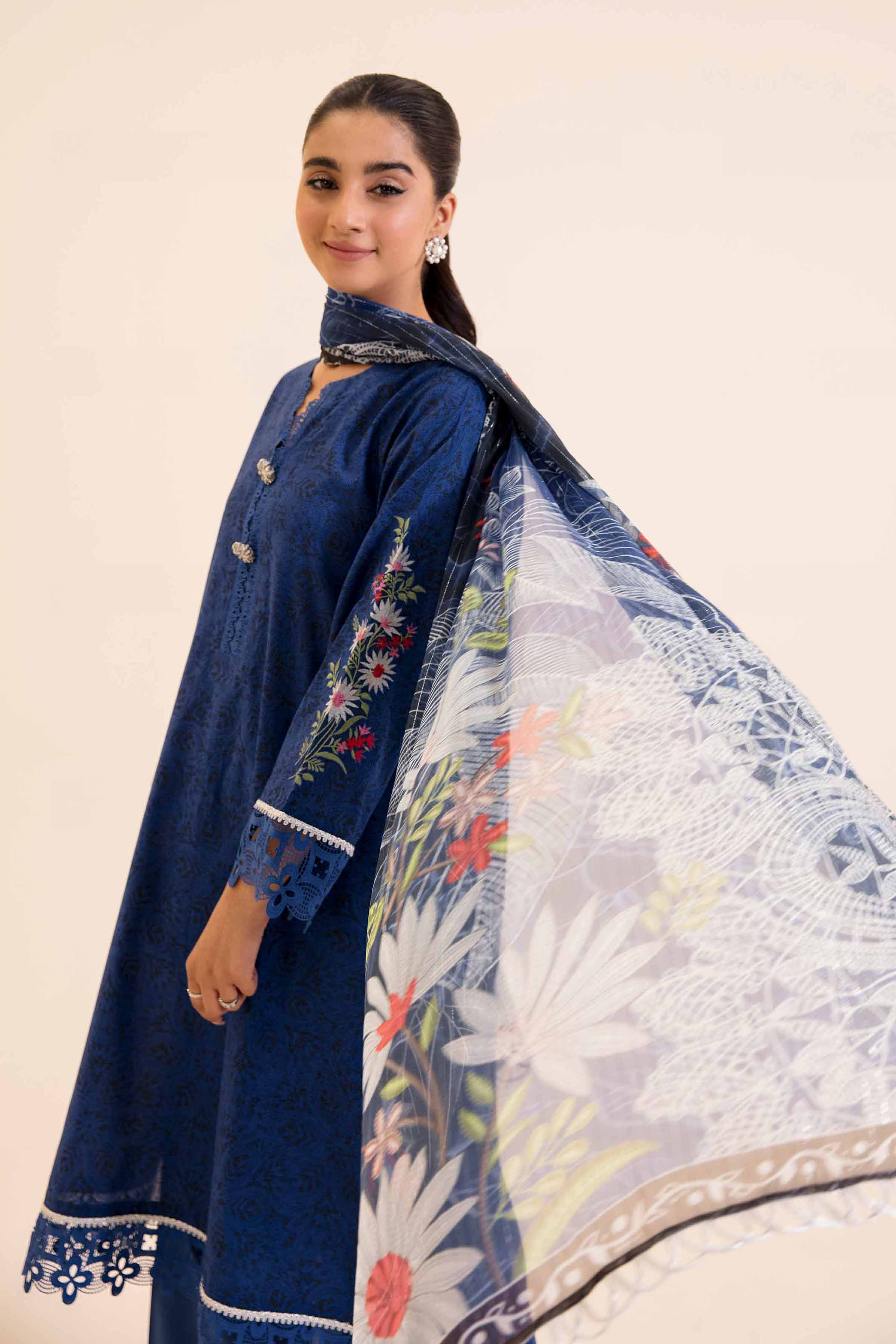 2 Piece - Printed Embroidered Suit - 42401711 - Image 2