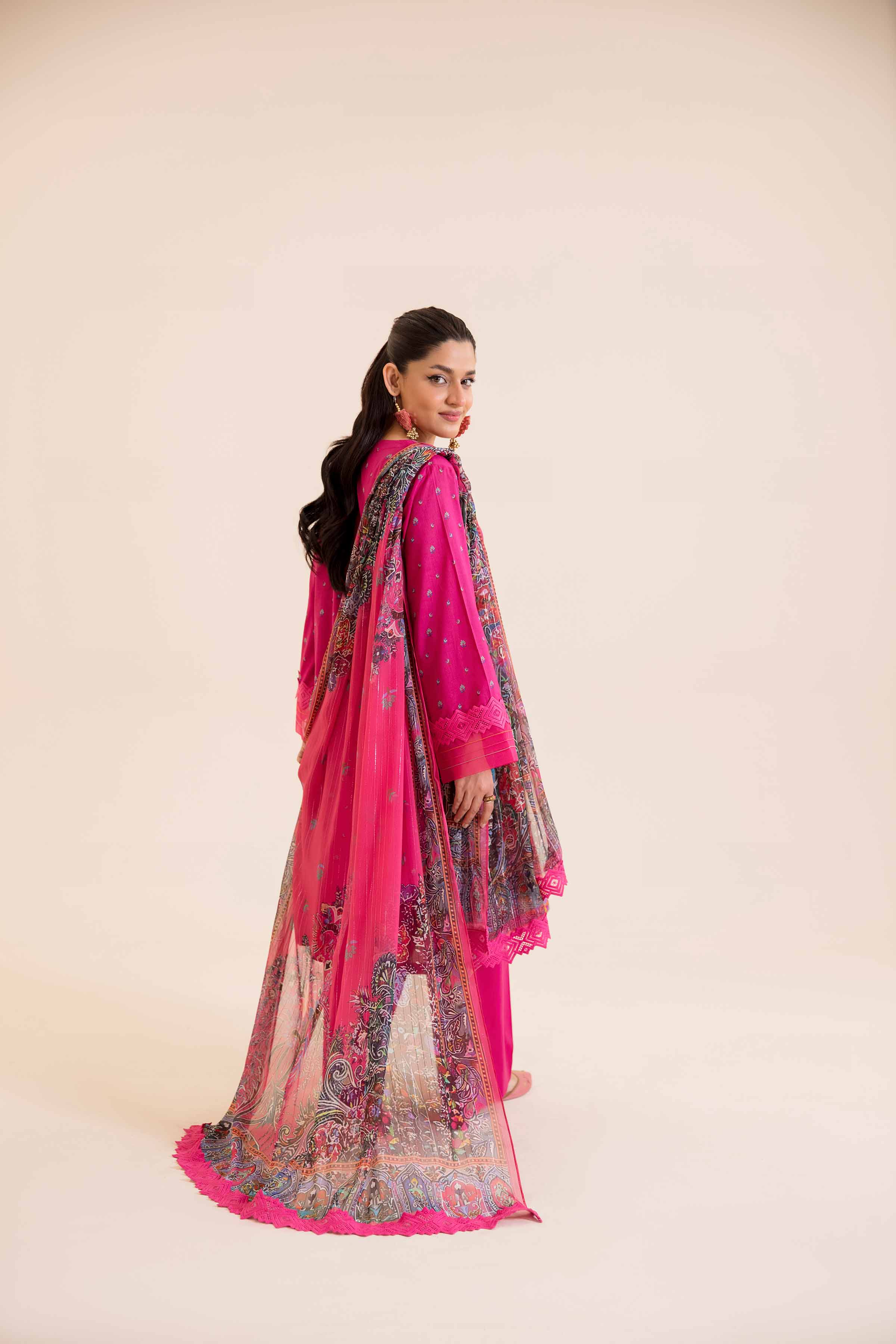 2 Piece - Printed Embroidered Suit - 42401714 - Image 3