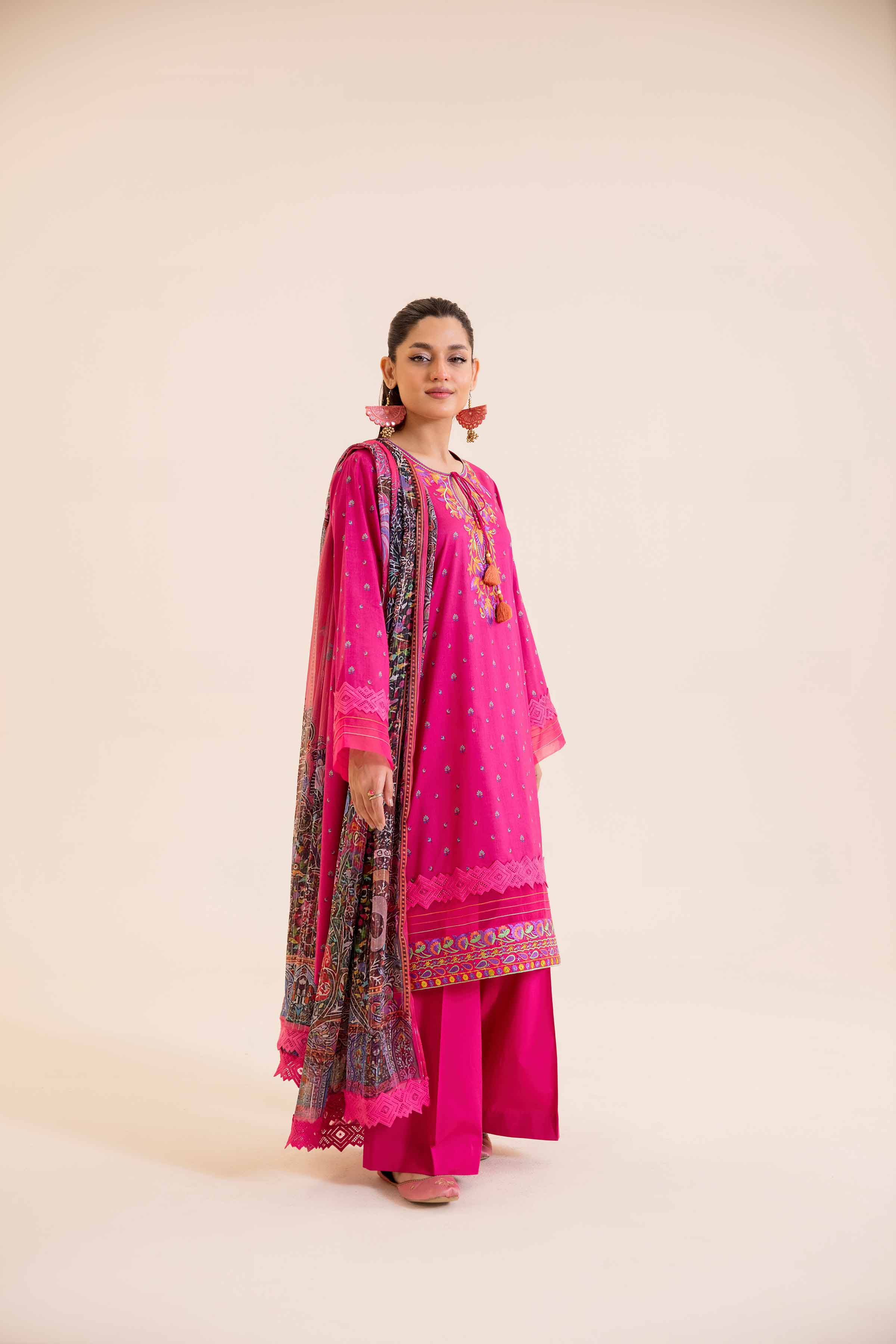 2 Piece - Printed Embroidered Suit - 42401714 - Image 5