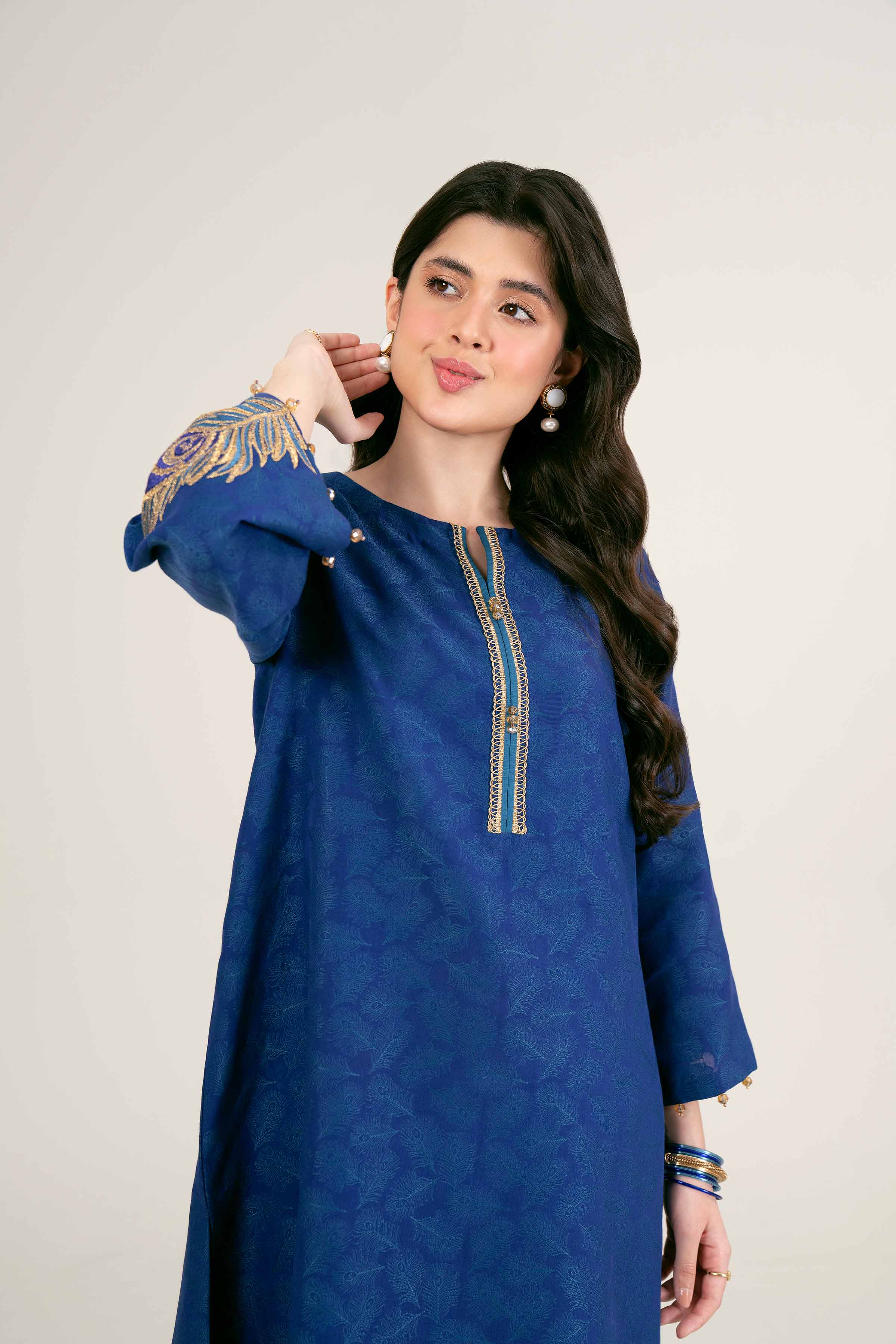 2 Piece - Jacquard Embroidered Suit - 42401749 - Image 4