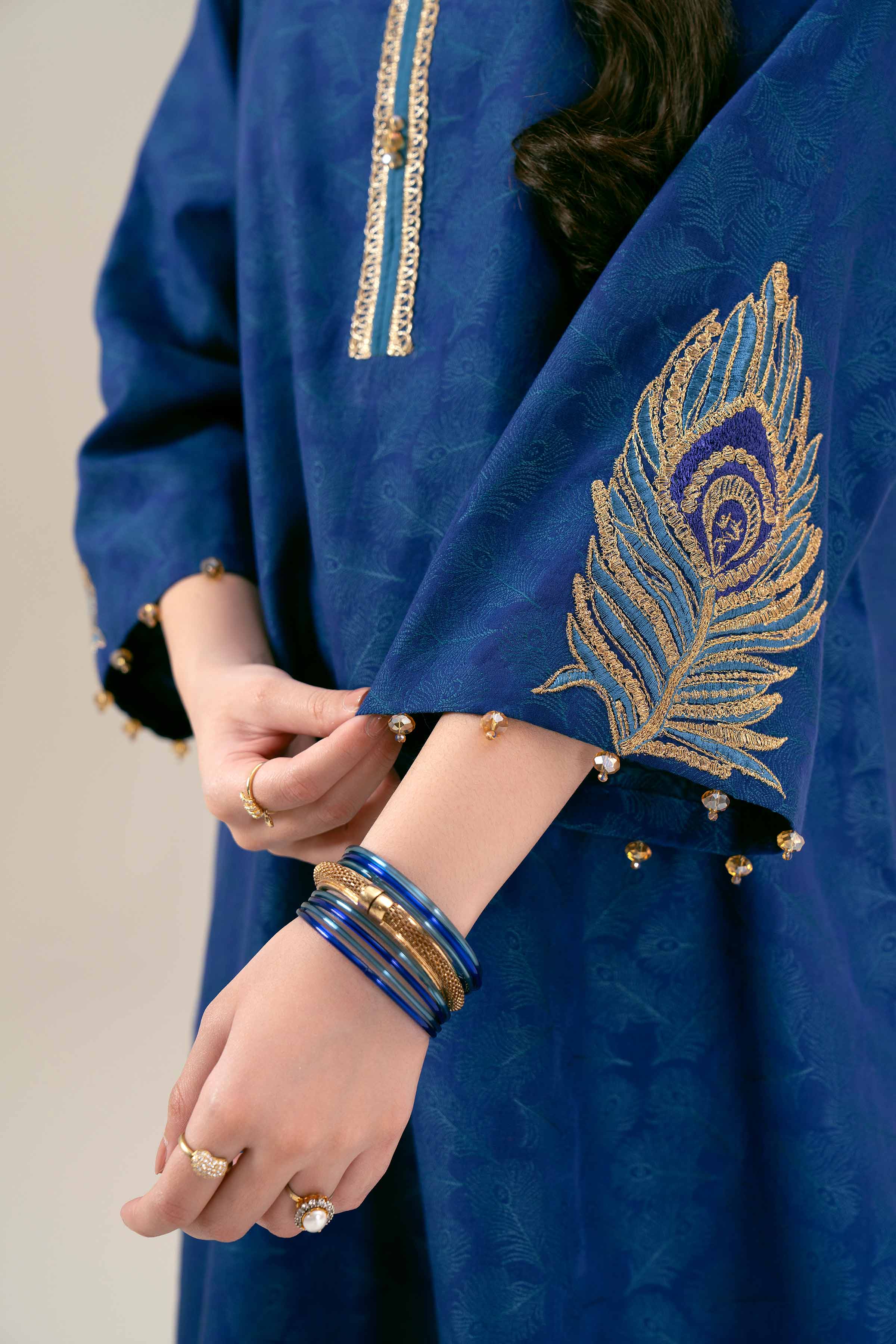 2 Piece - Jacquard Embroidered Suit - 42401749 - Image 5