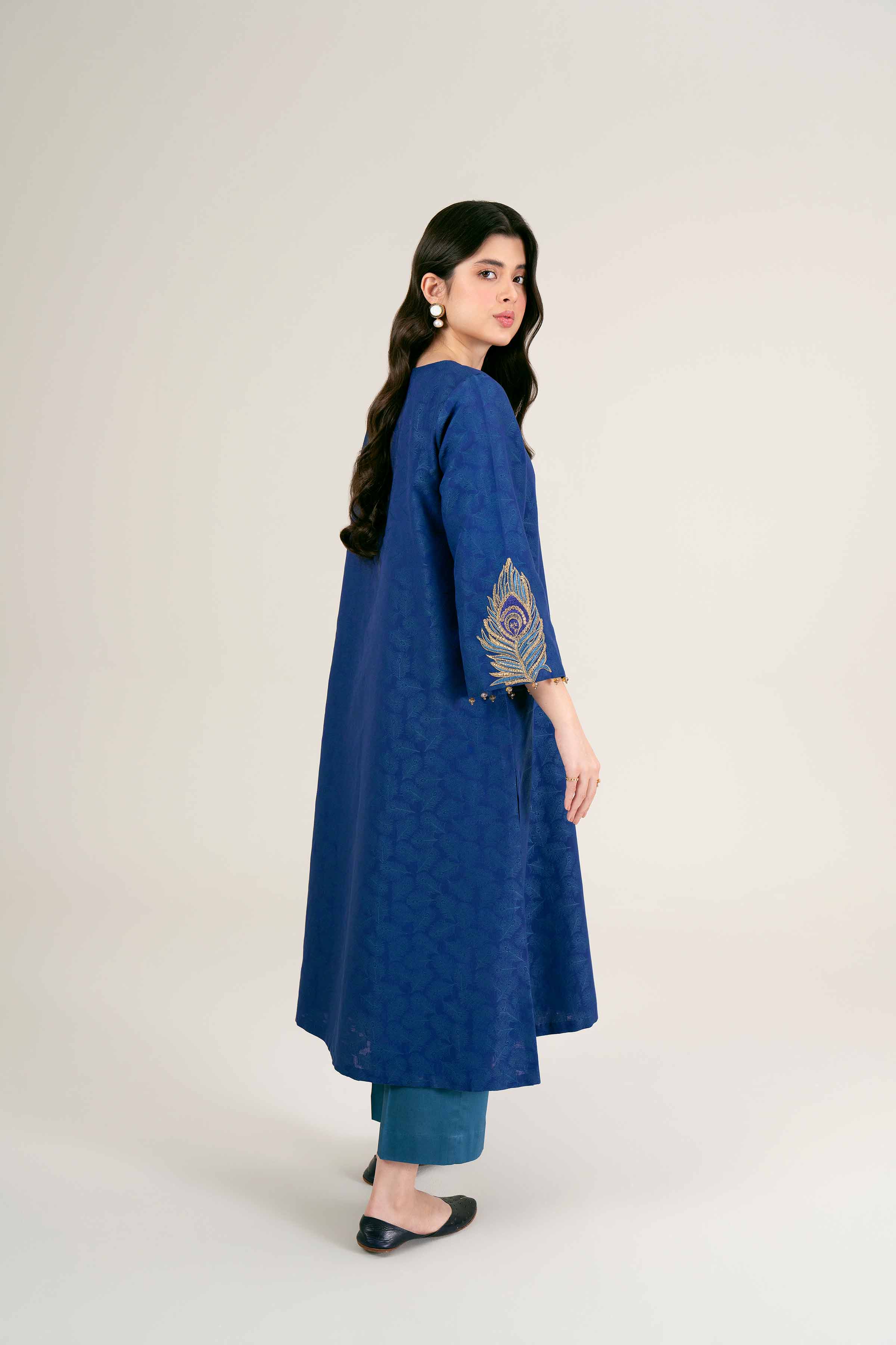 2 Piece - Jacquard Embroidered Suit - 42401749 - Image 6