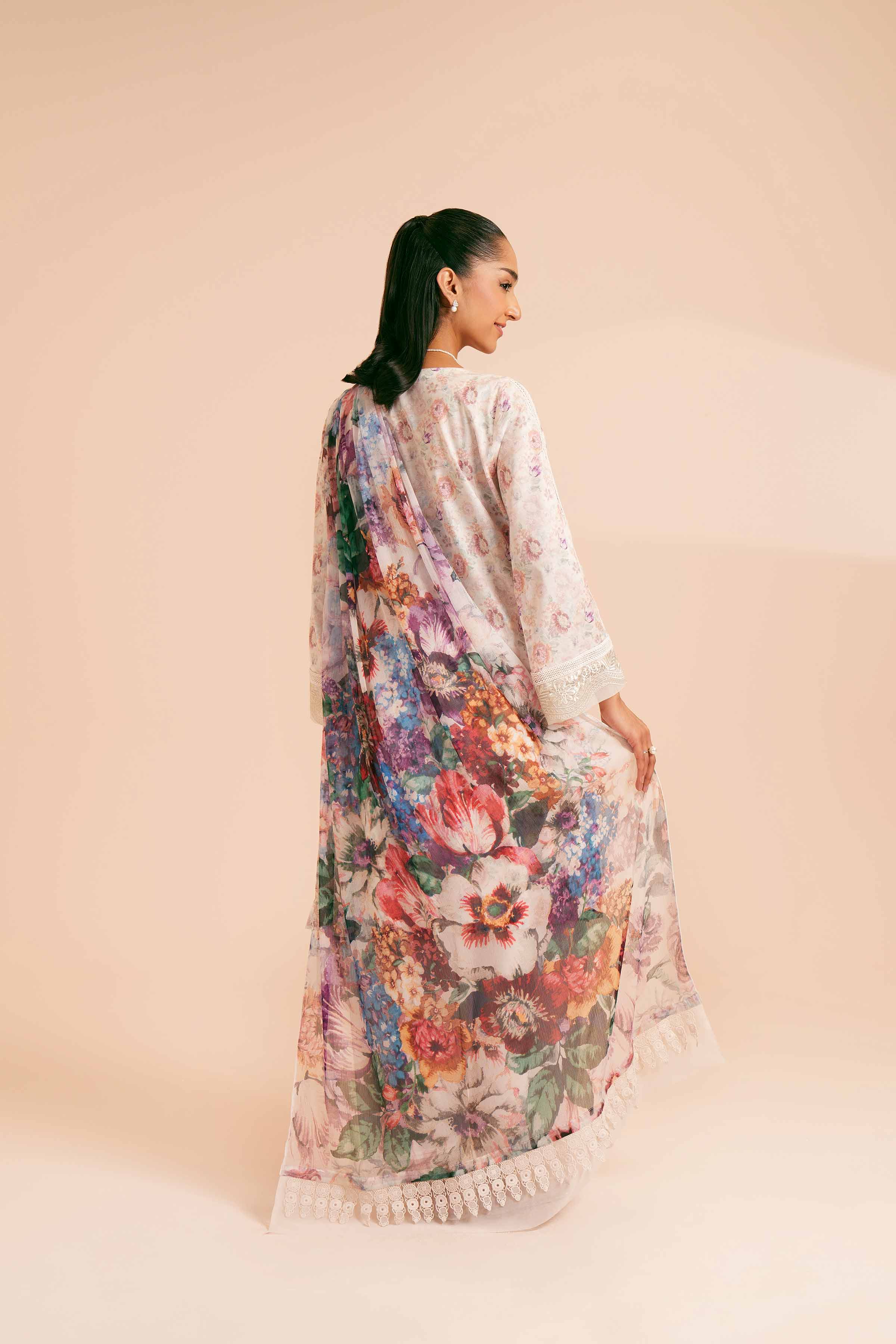 2 Piece - Printed Embroidered Suit - 42401768 - Image 3