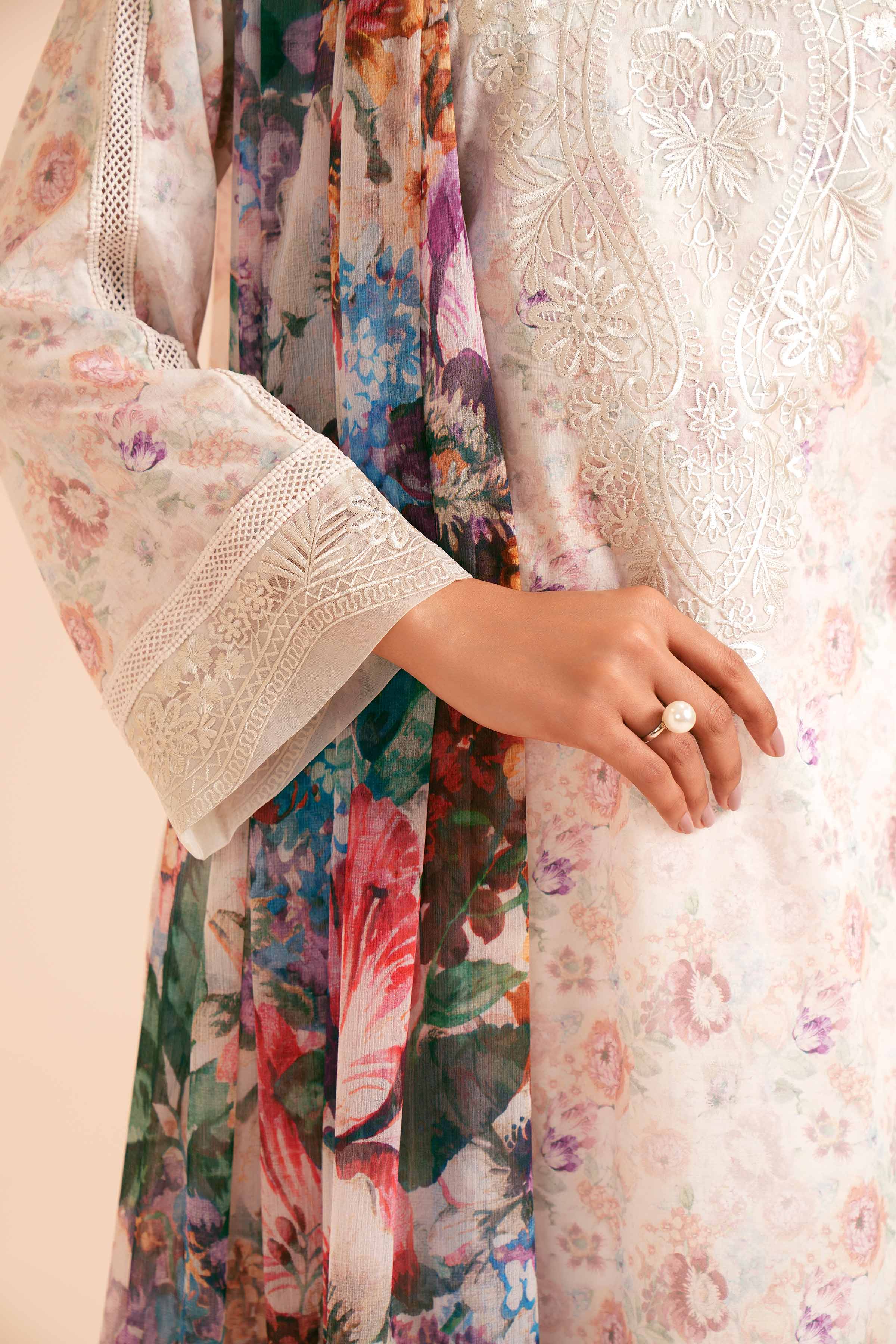 2 Piece - Printed Embroidered Suit - 42401768 - Image 5