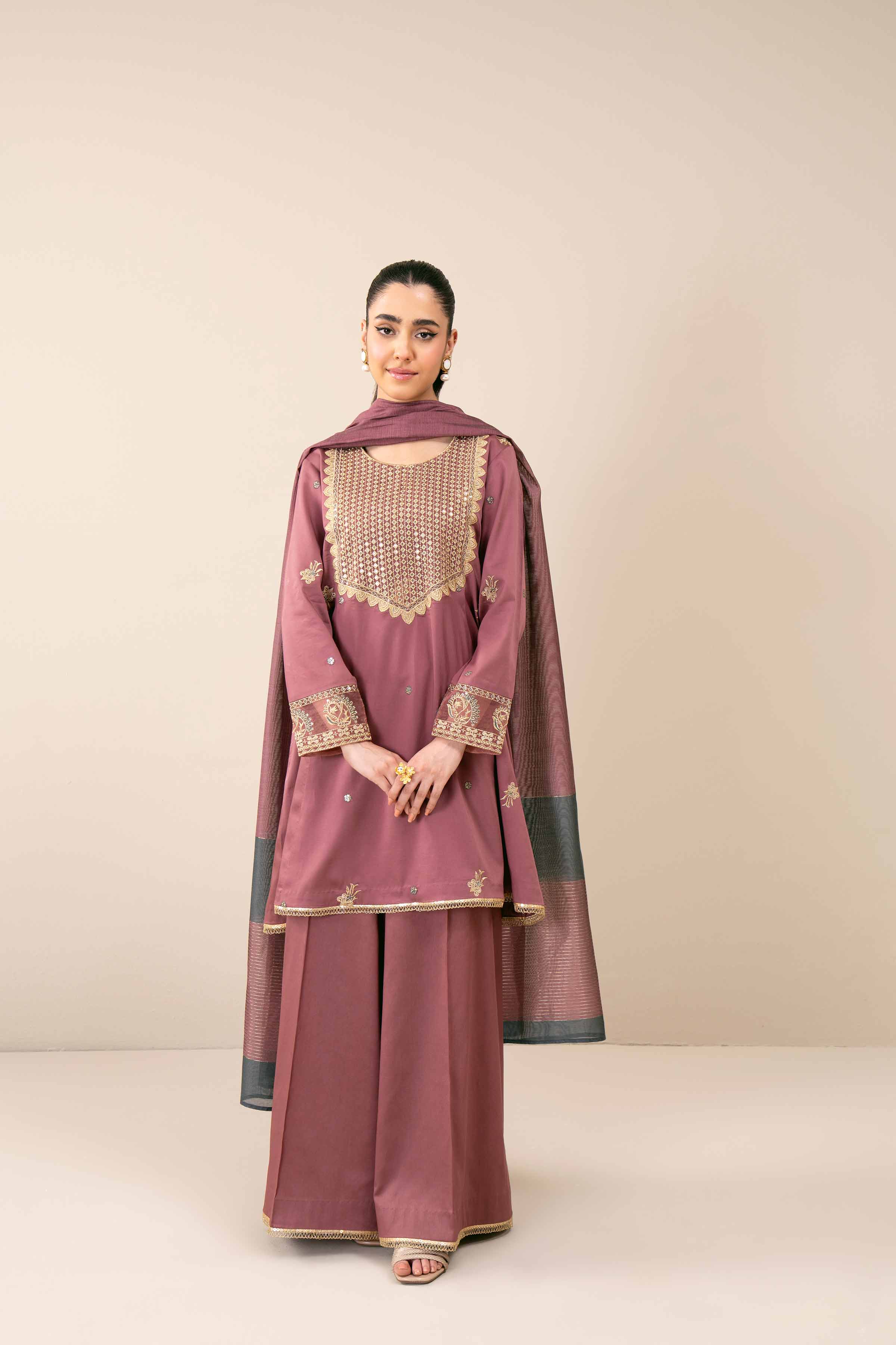 3 Piece - Embroidered Suit - 42401794 - Image 6