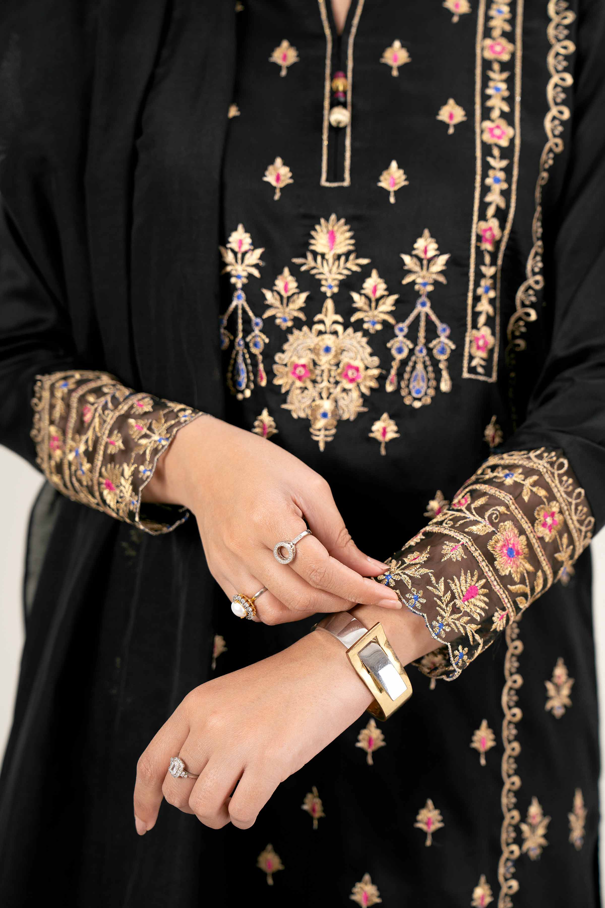 3 Piece - Embroidered Suit - 42401796 - Image 4