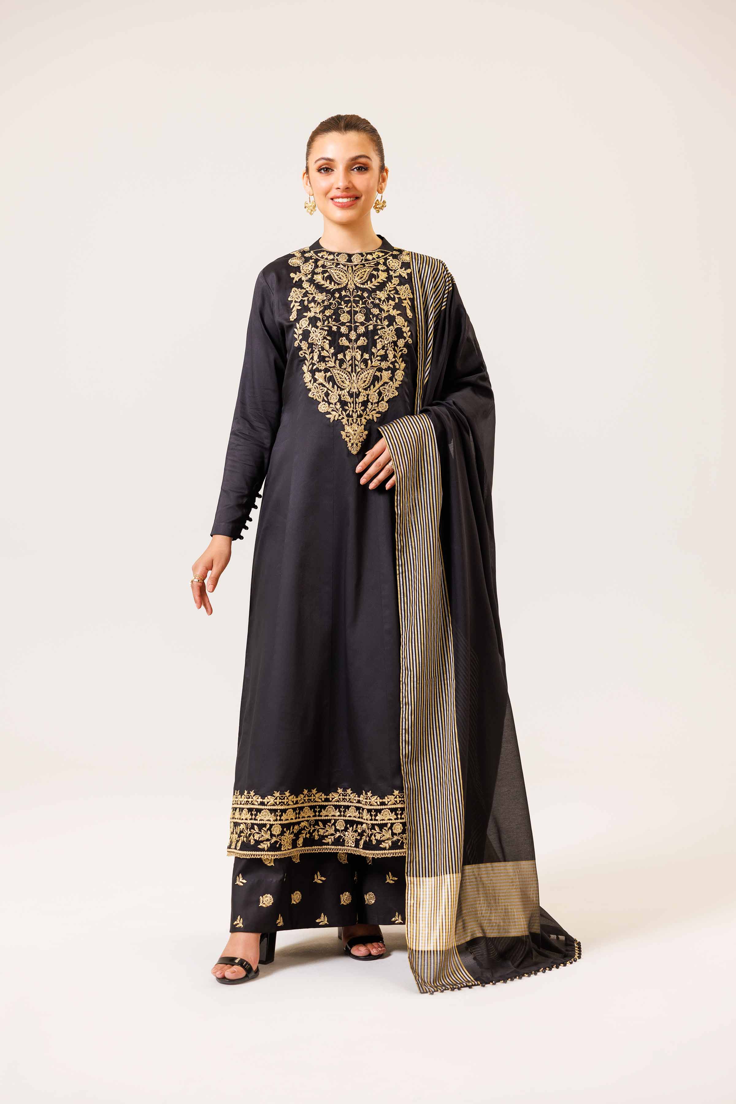 3 Piece - Embroidered Suit - 42401797 - Image 5