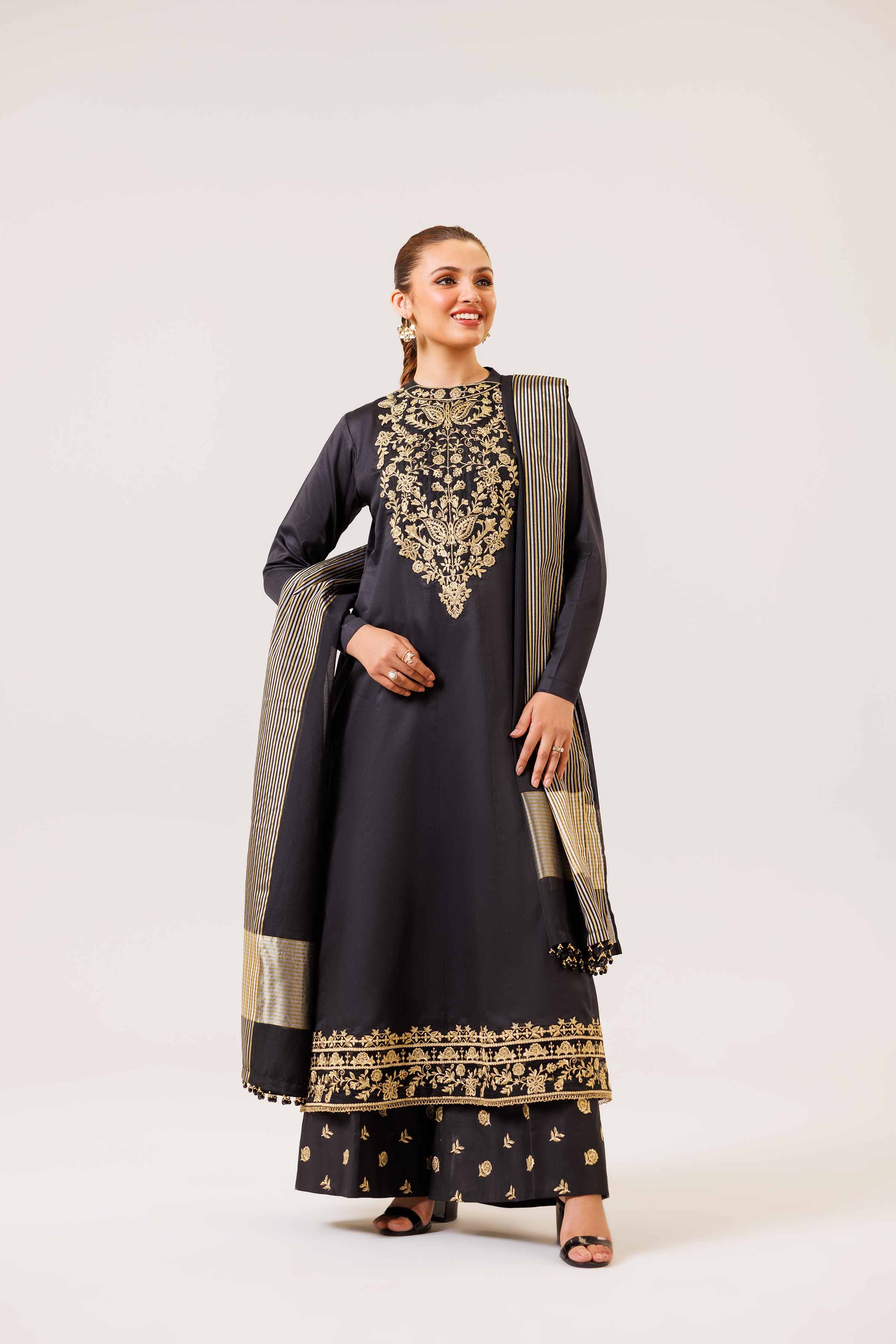 3 Piece - Embroidered Suit - 42401797 - Image 6