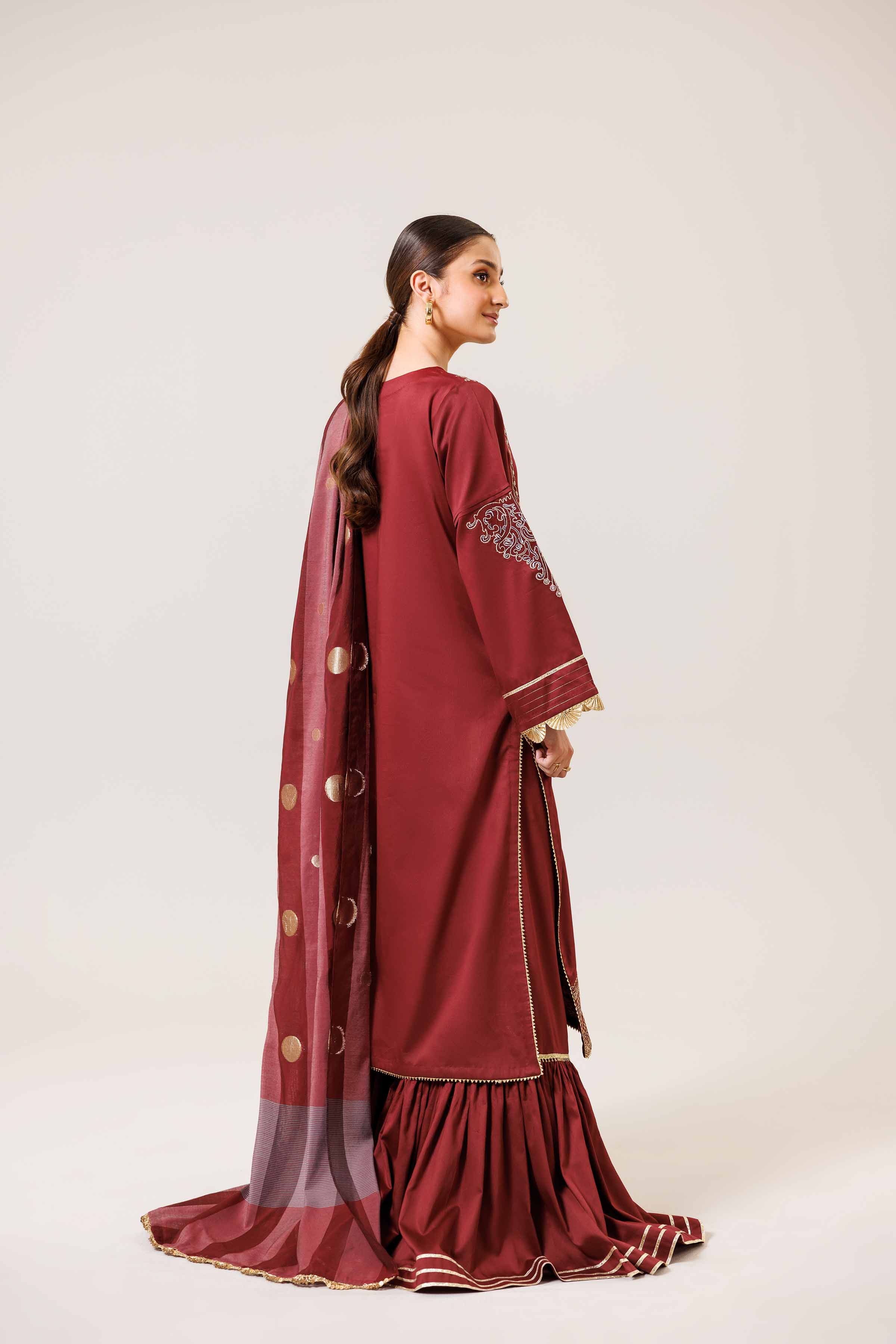 3 Piece - Embroidered Suit - 42401798 - Image 3