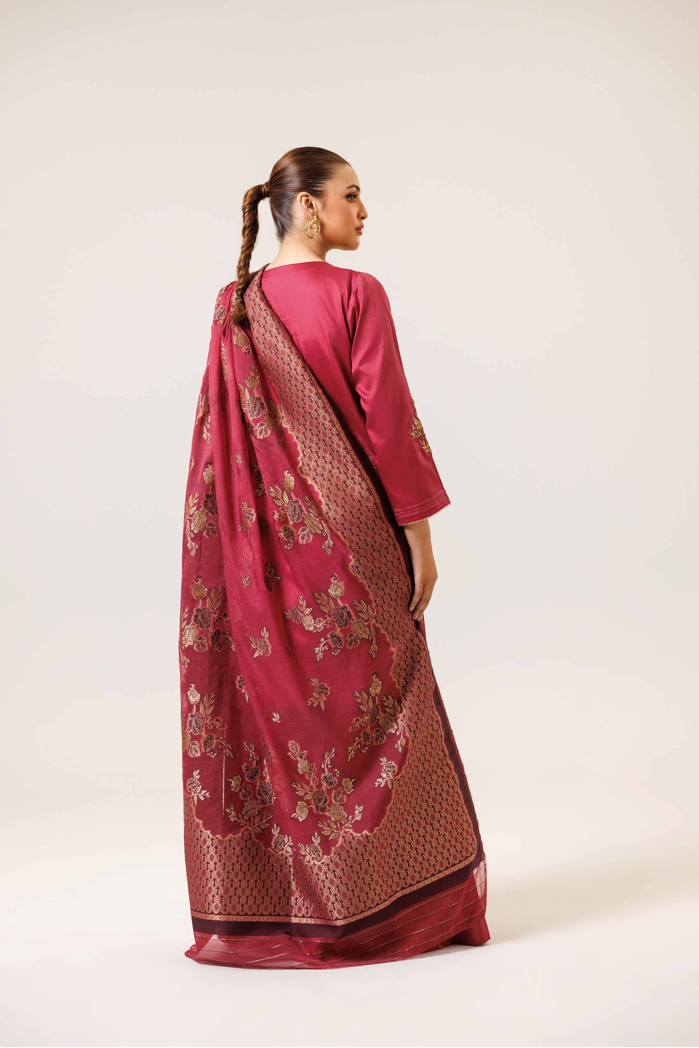 3 Piece - Embroidered Suit - 42401801 - Image 3