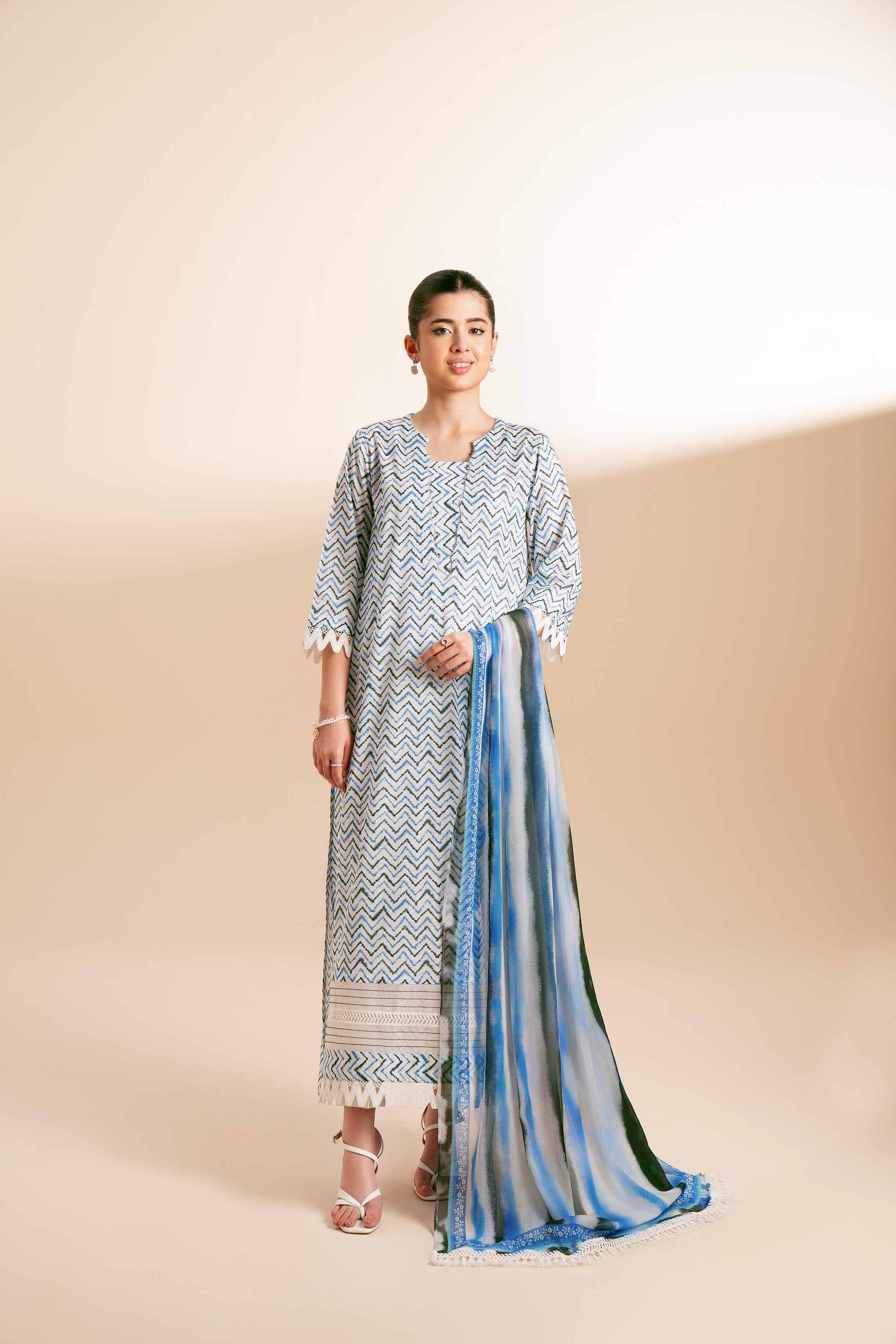 3 Piece - Printed Suit - 42401808 - Image 6
