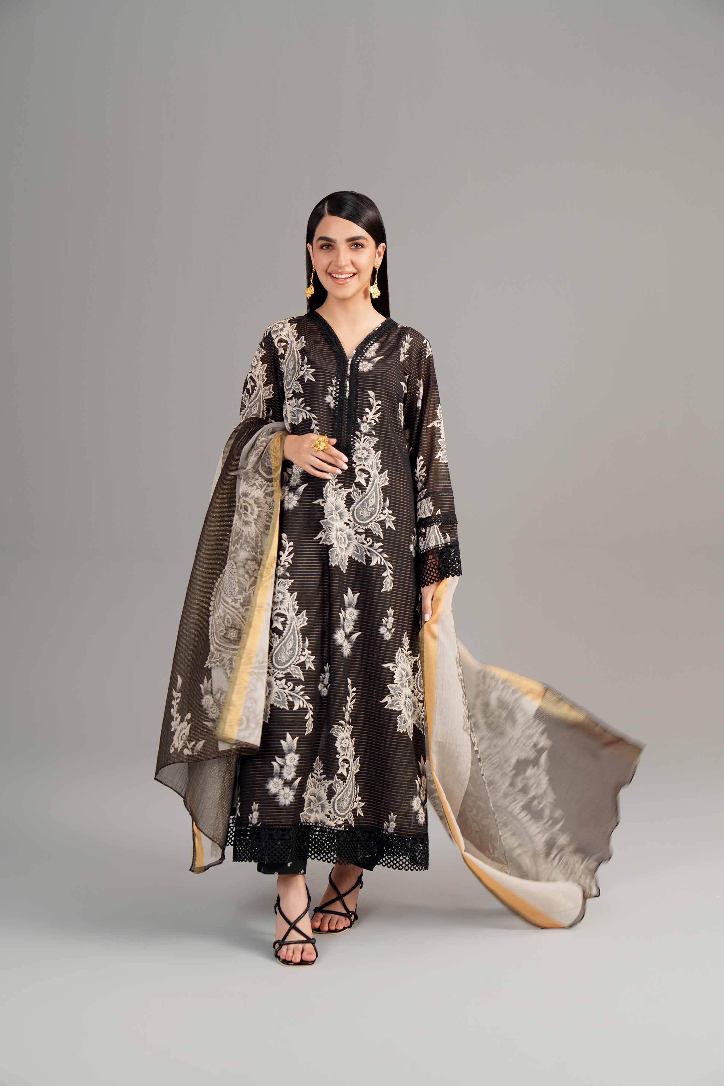 3 Piece - Printed Suit - 42401941 - Image 6
