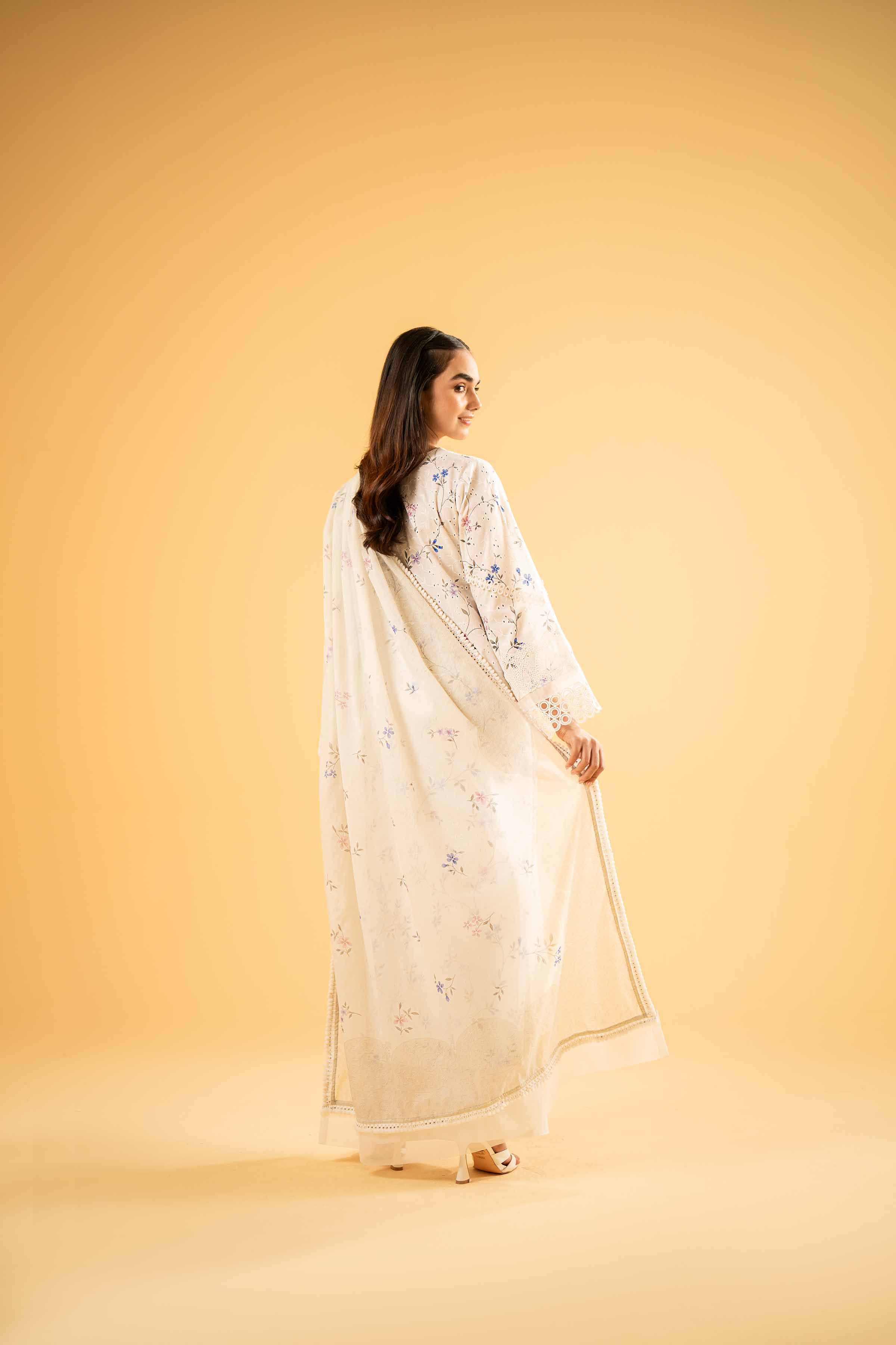 3 Piece - Digital Printed Embroidered Suit - 42401964 - Image 3