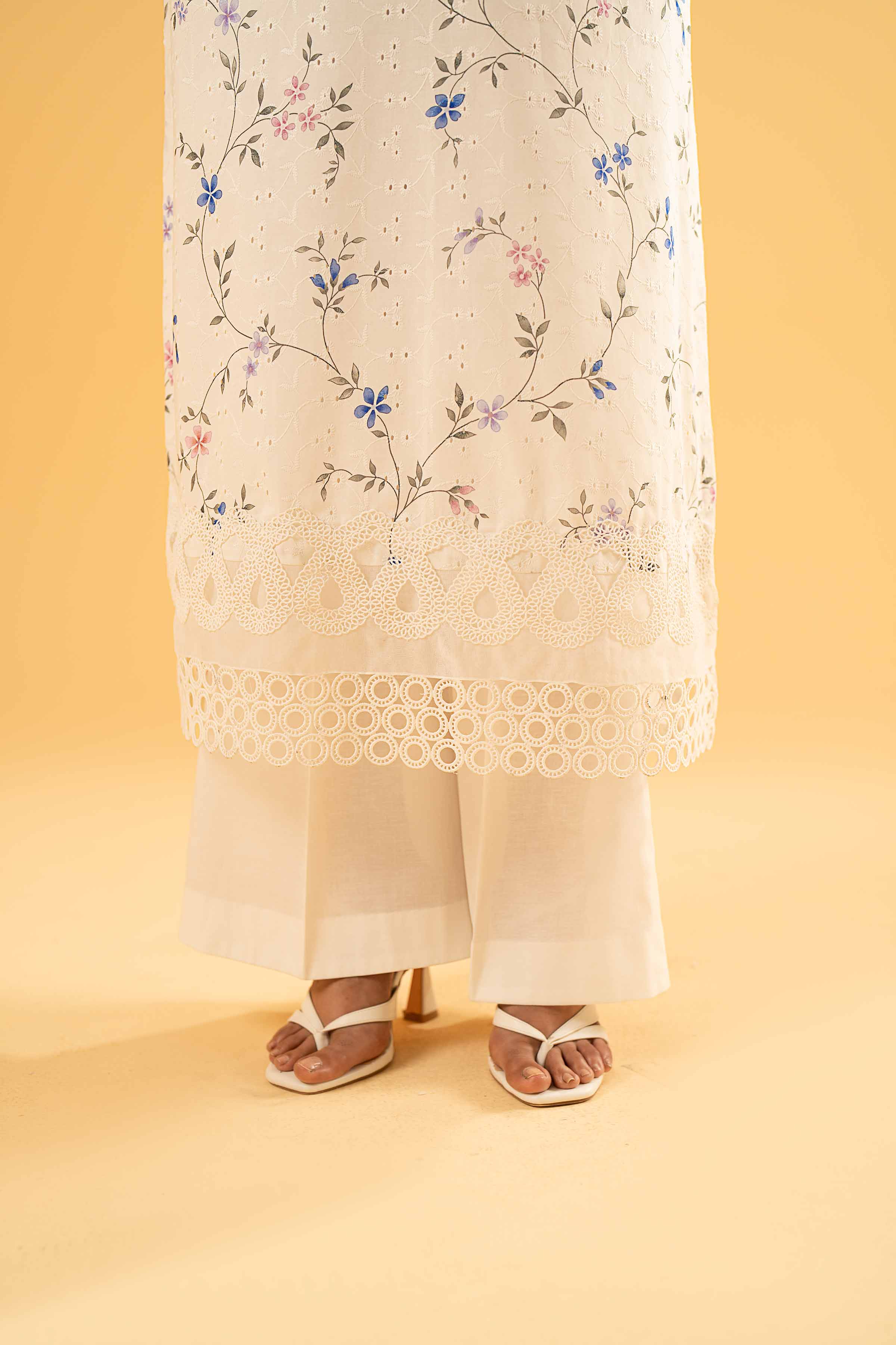 3 Piece - Digital Printed Embroidered Suit - 42401964 - Image 4