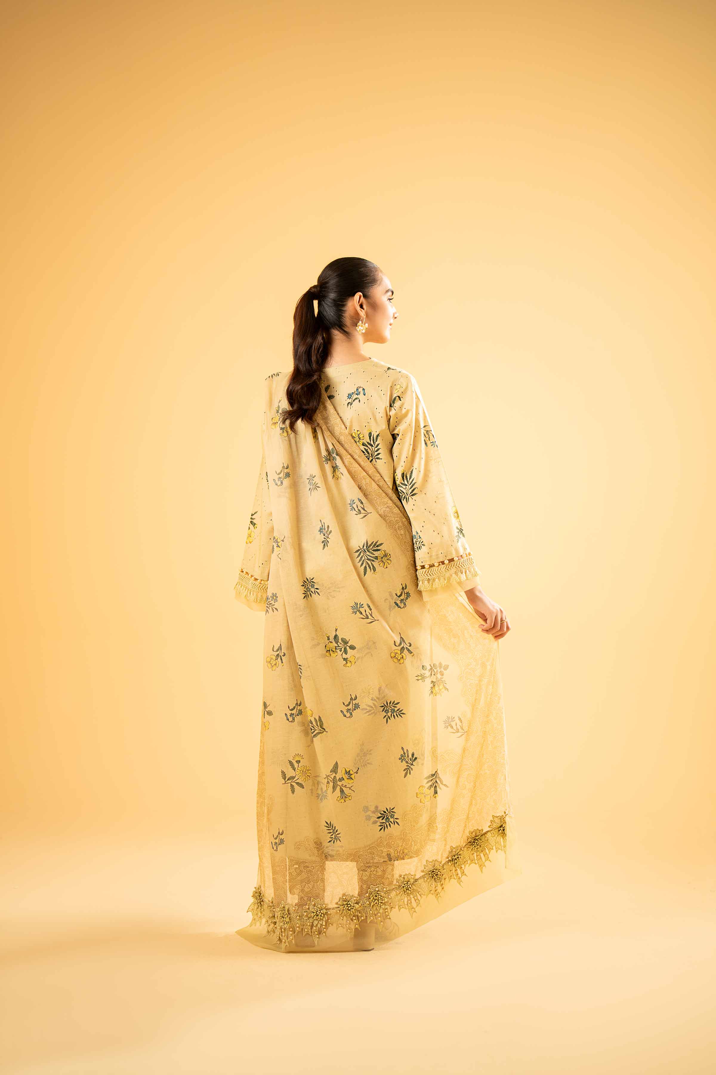 3 Piece - Digital Printed Embroidered Suit - 42401966 - Image 5