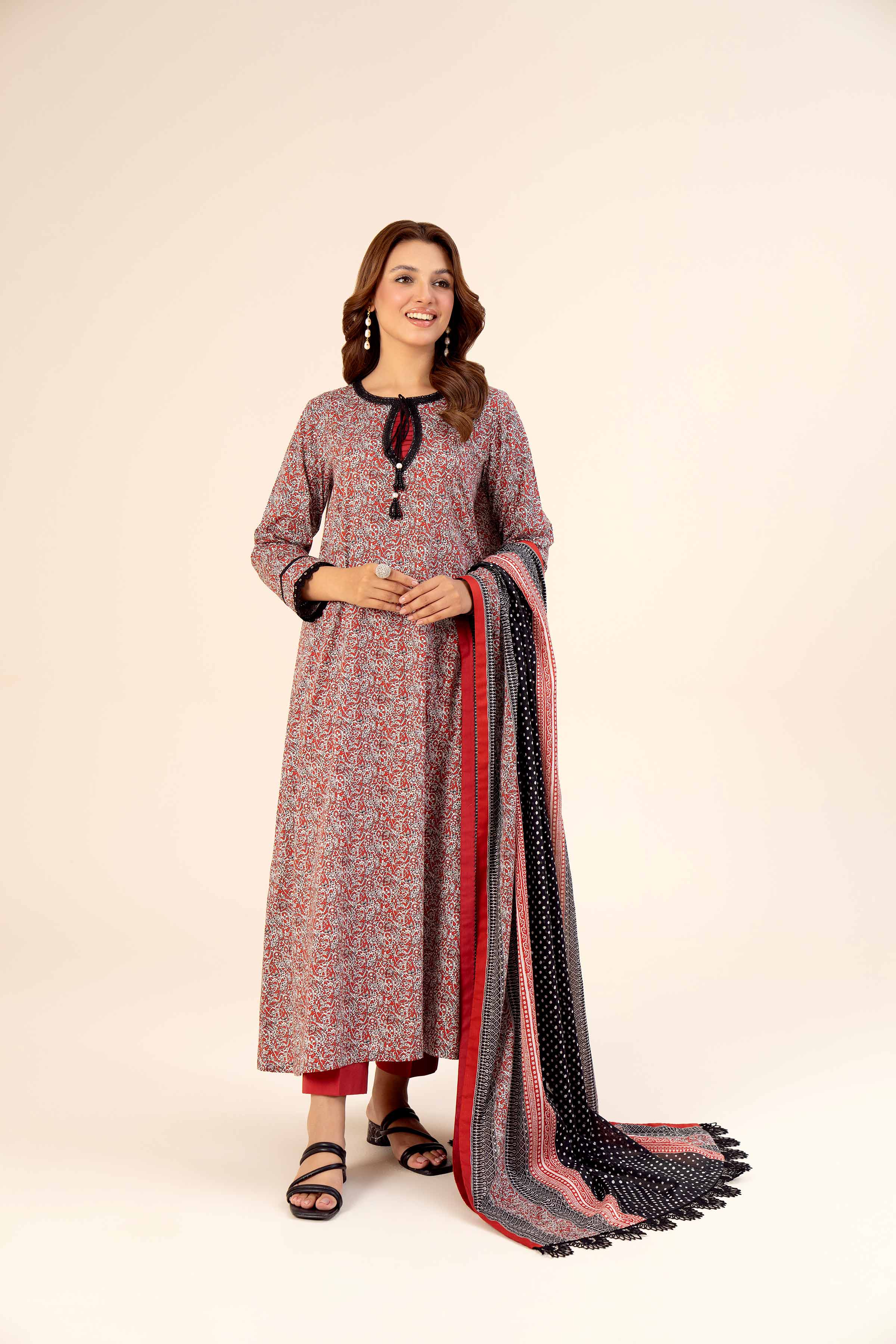 3 Piece - Printed Suit - 42402006 - Image 3