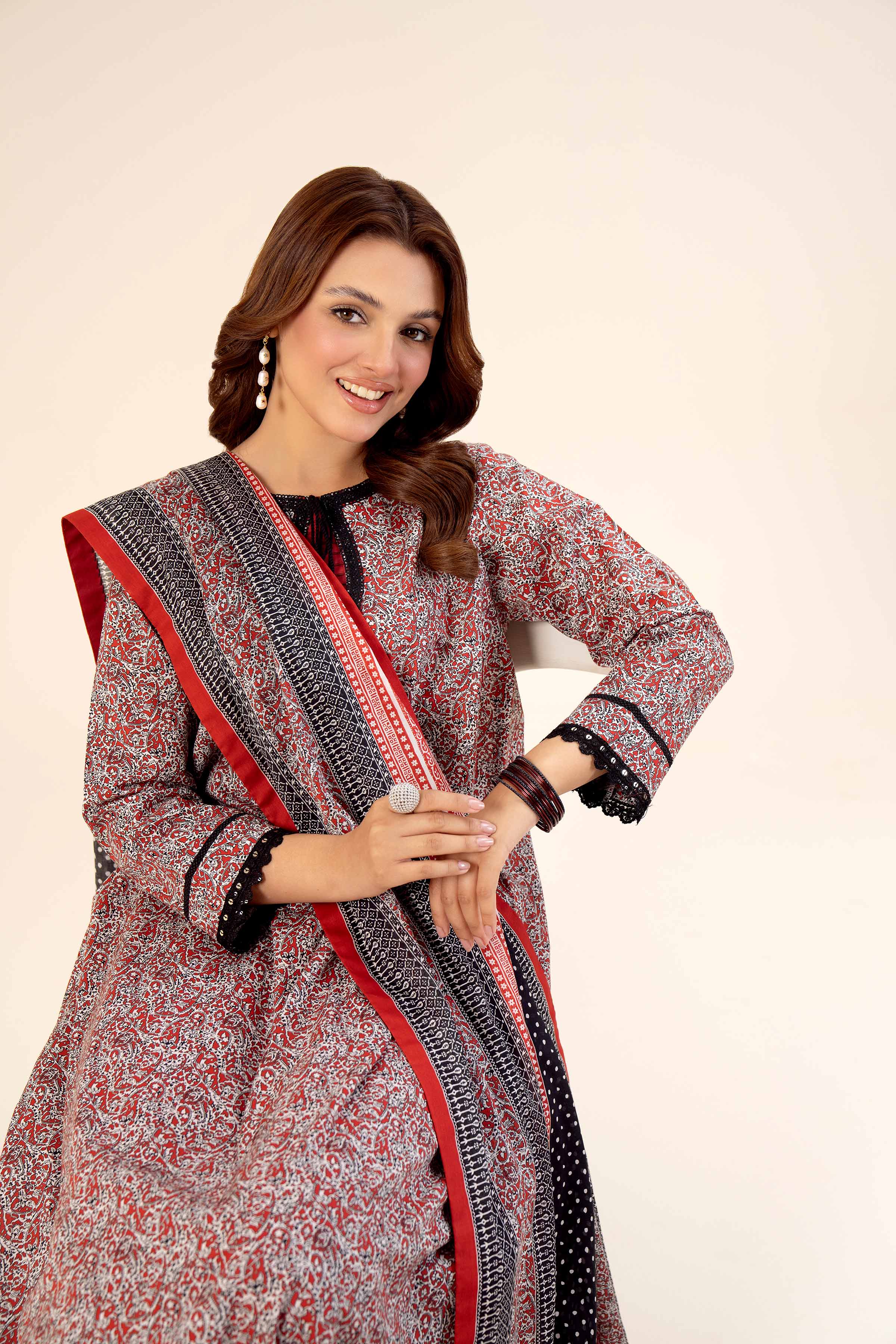 3 Piece - Printed Suit - 42402006 - Image 4