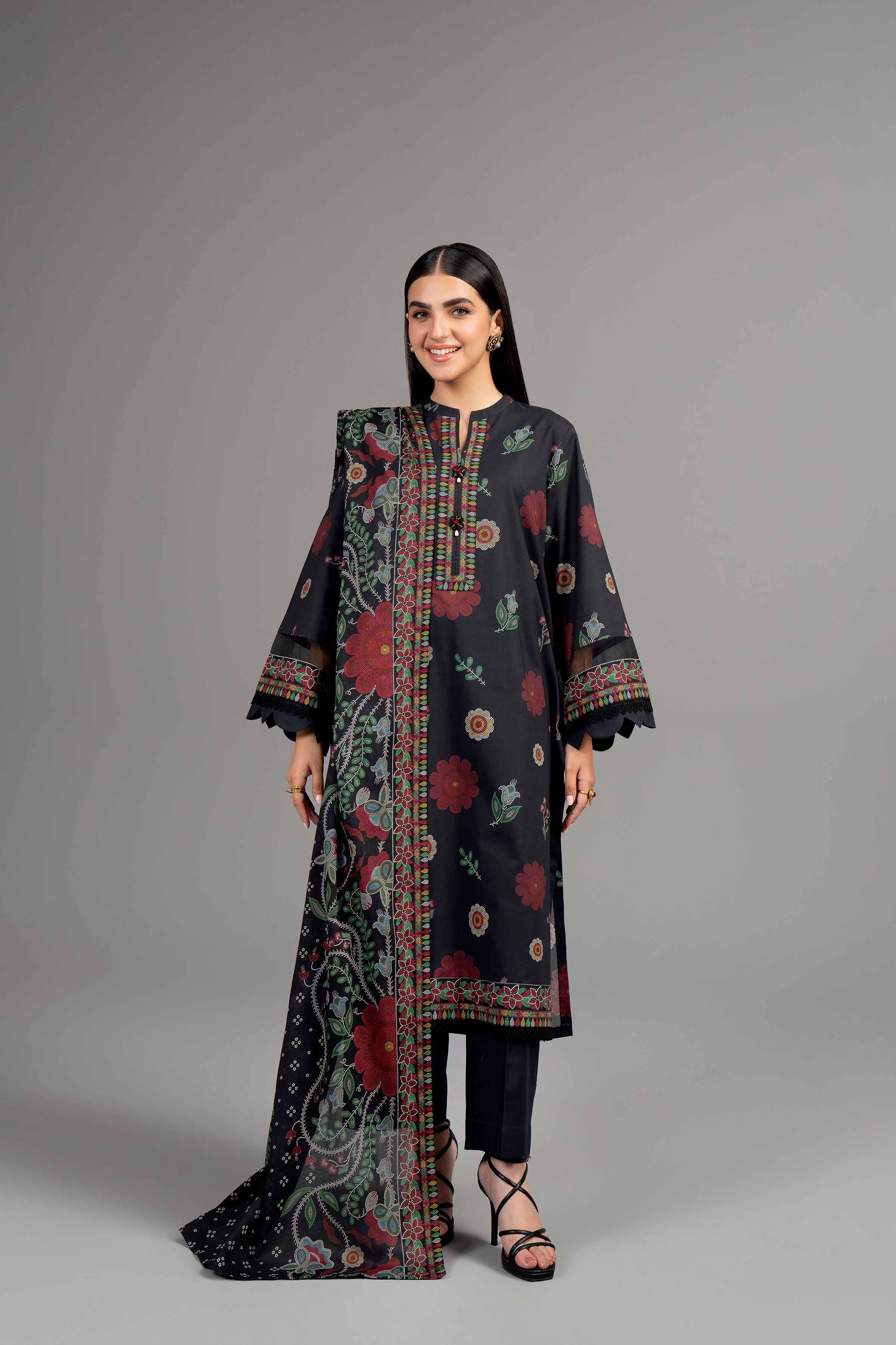 3 Piece - Printed Suit - 42402007 - Image 5
