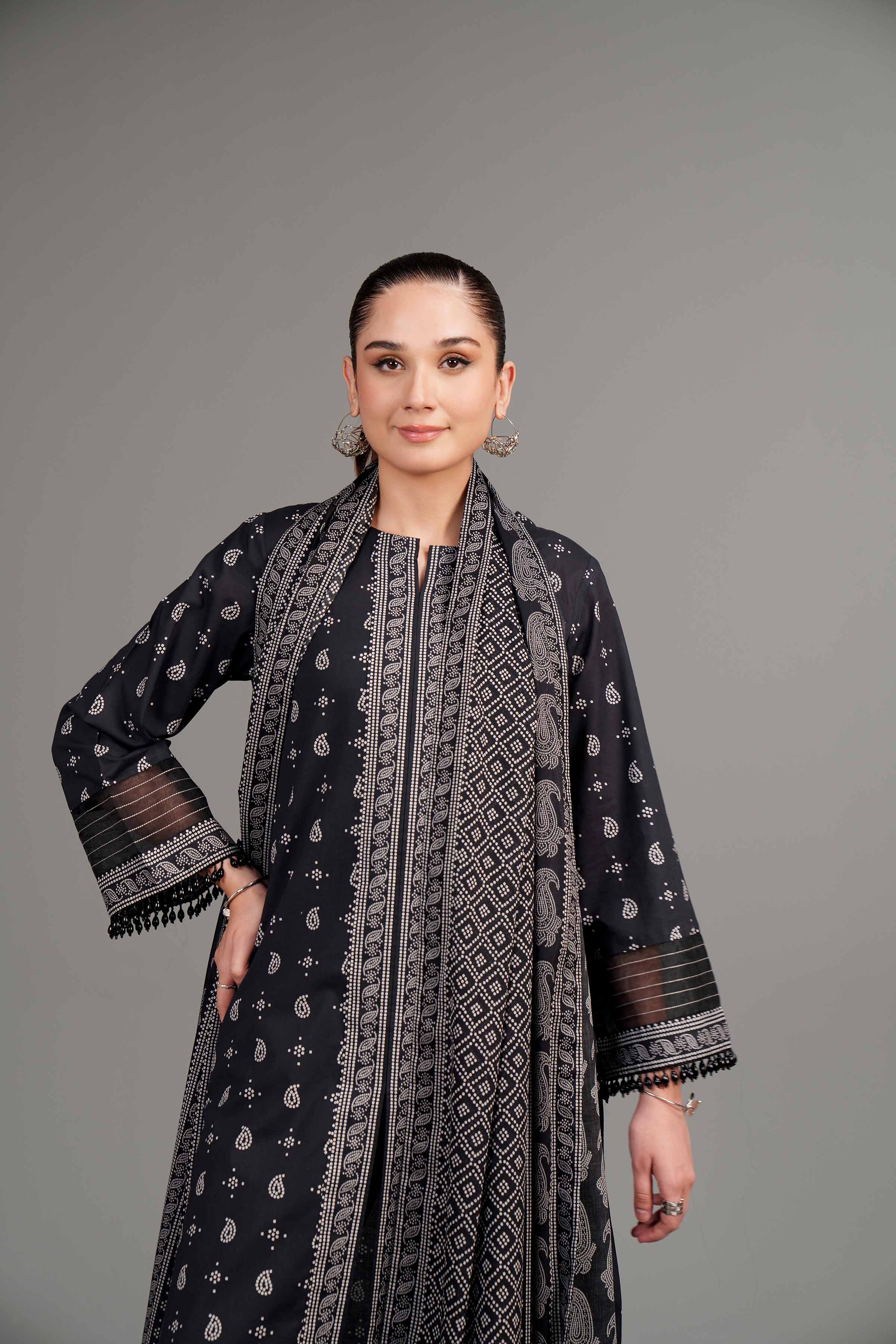 3 Piece - Printed Suit - 42402008 - Image 3