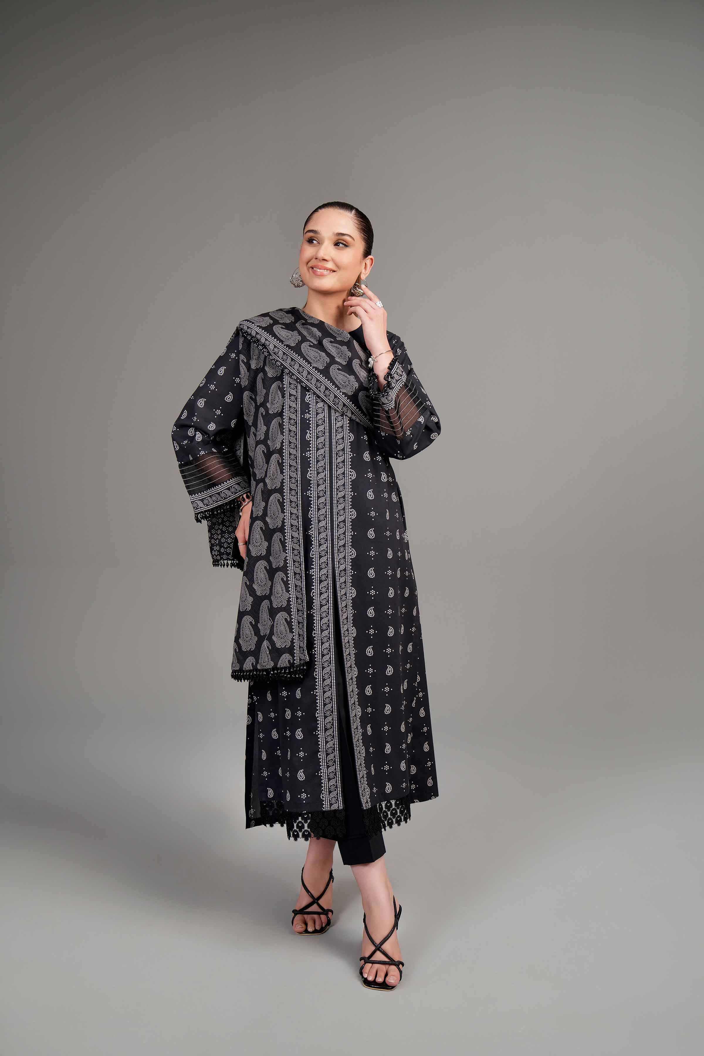 3 Piece - Printed Suit - 42402008 - Image 8