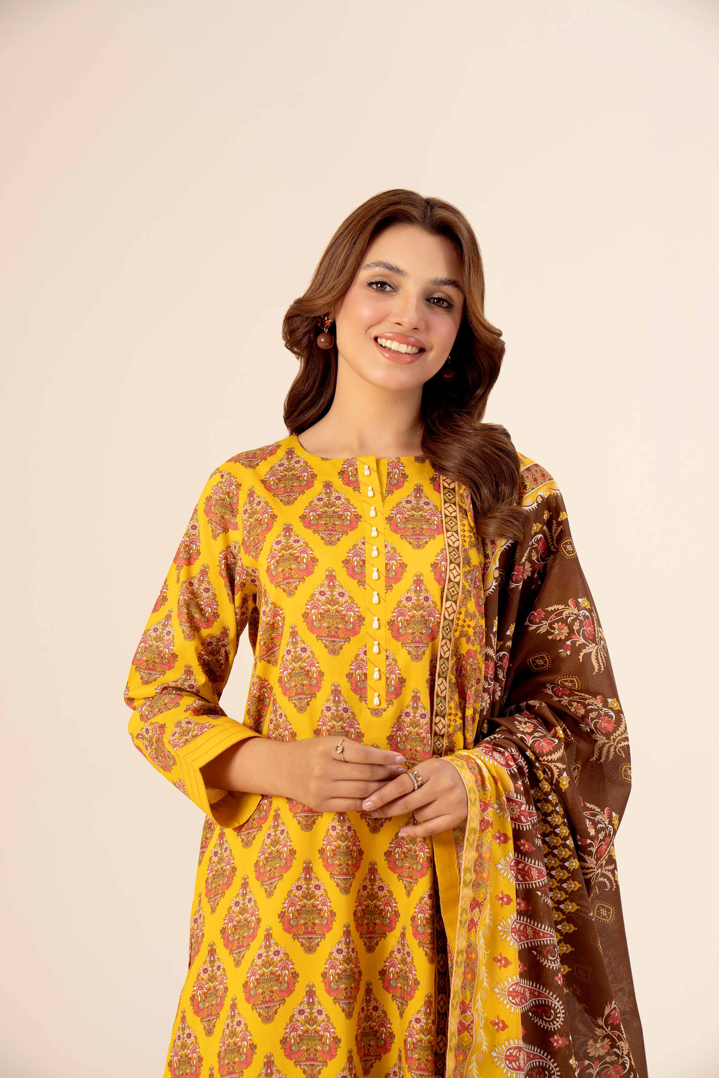 3 Piece - Printed Suit - 42402009 - Image 2