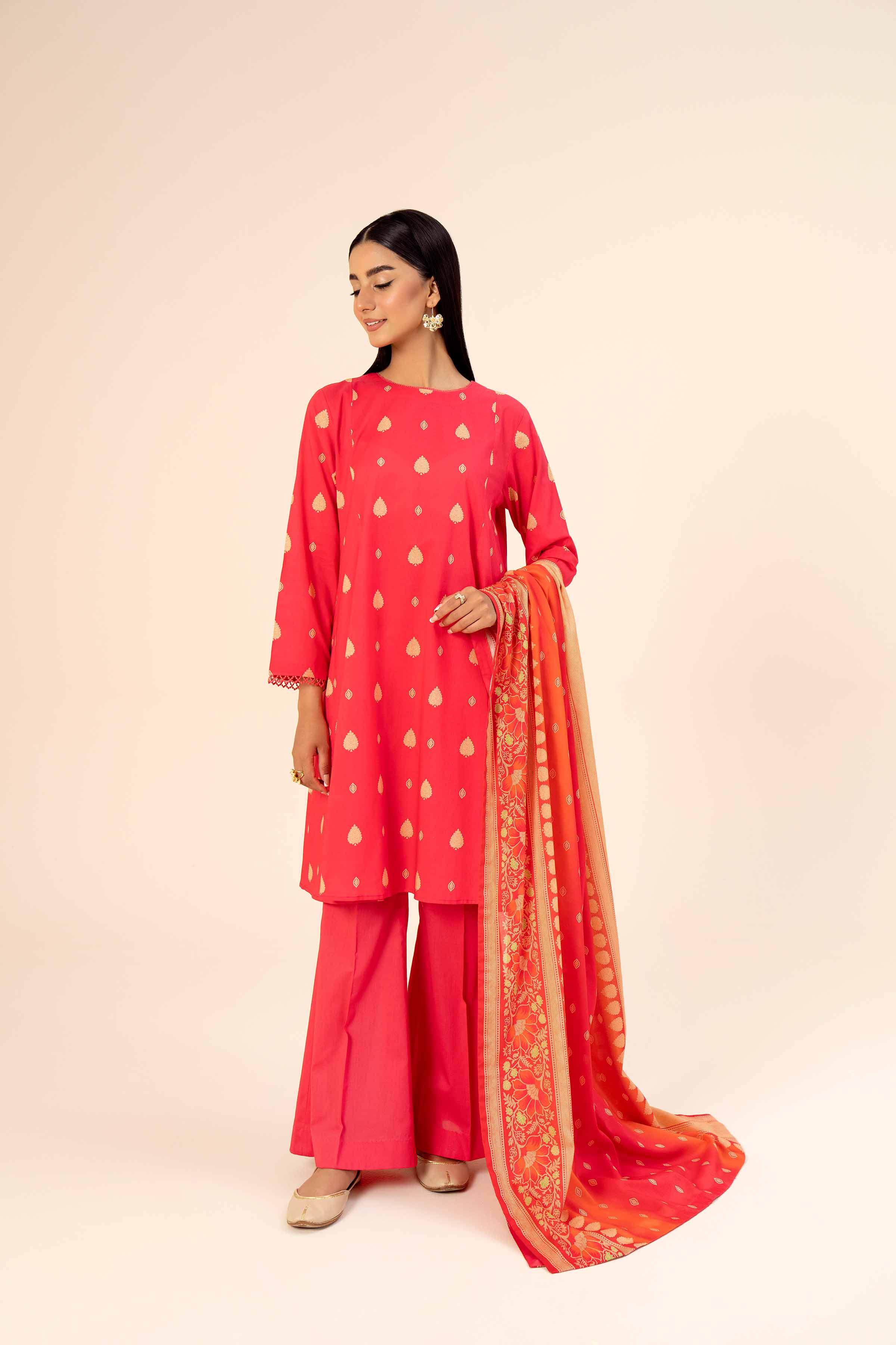 3 Piece - Printed Suit - 42402010 - Image 5