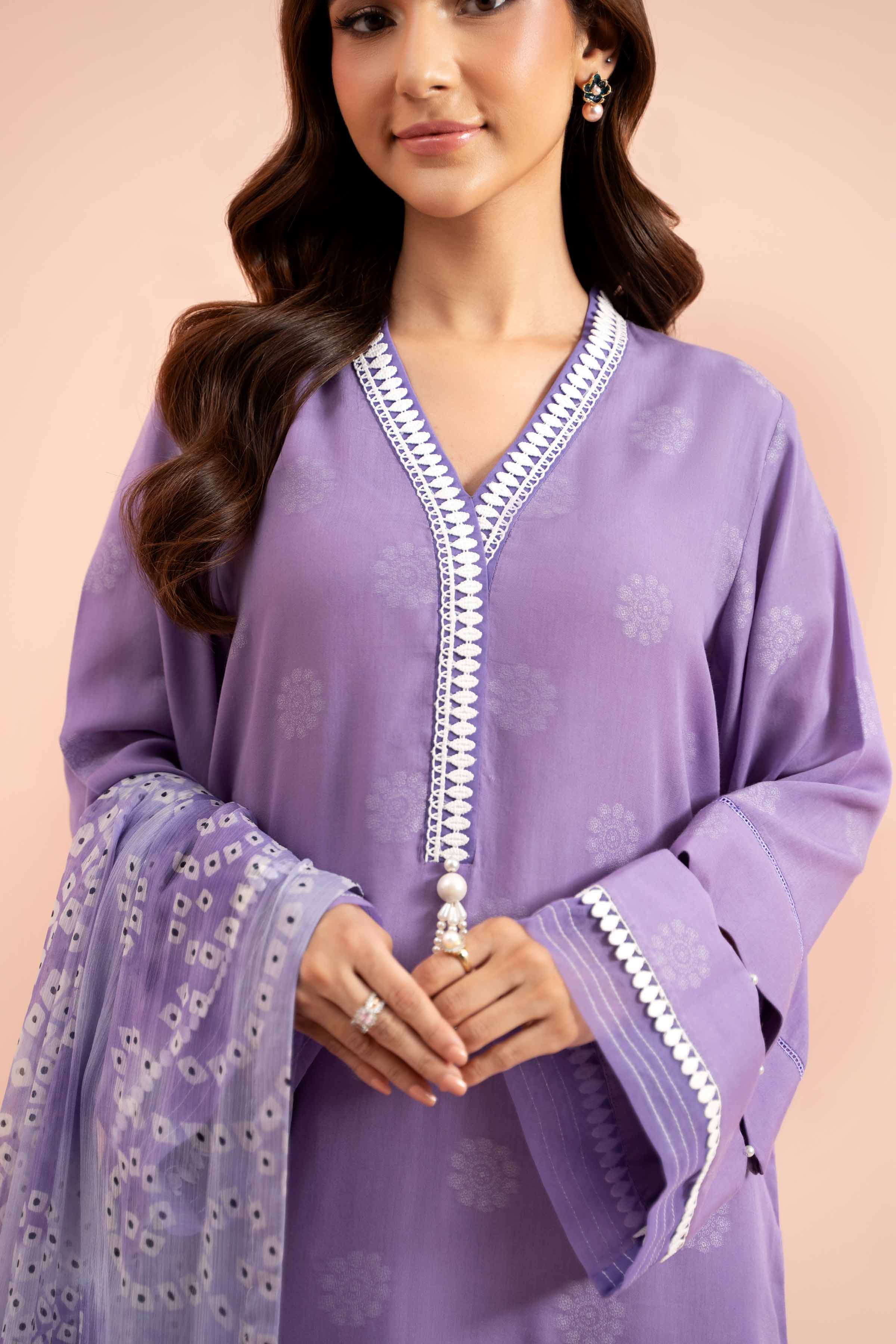 3 Piece - Jacquard Suit - 42402127 - Image 6