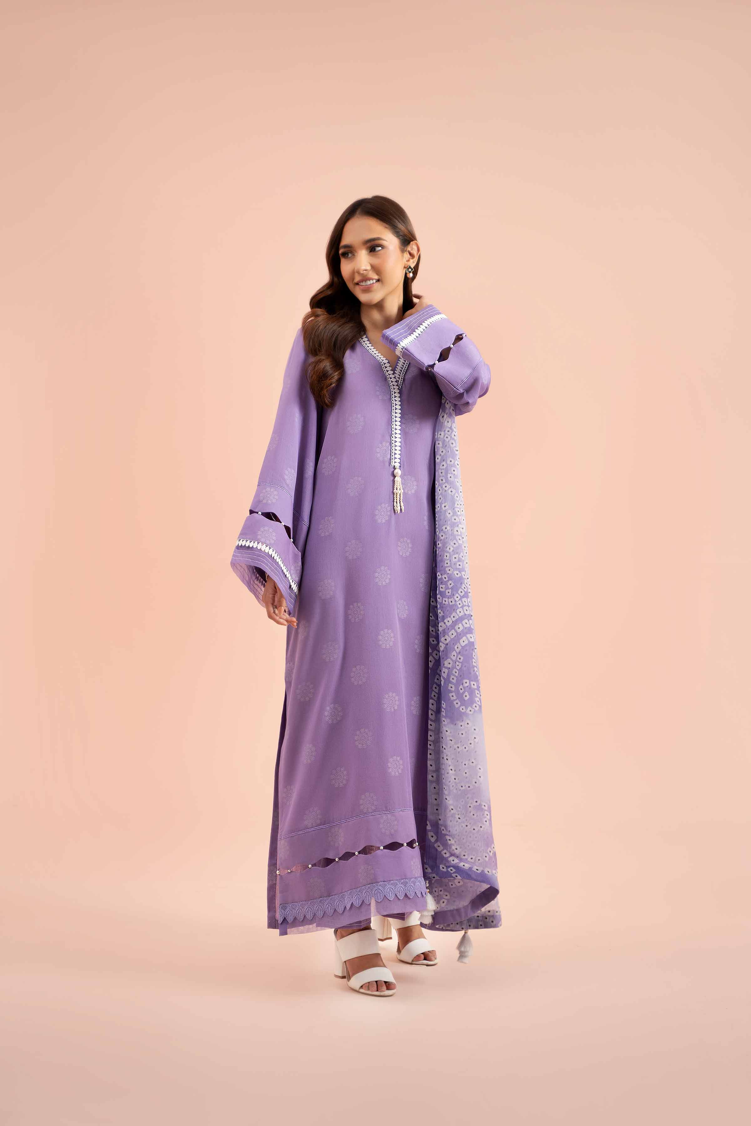 3 Piece - Jacquard Suit - 42402127 - Image 8