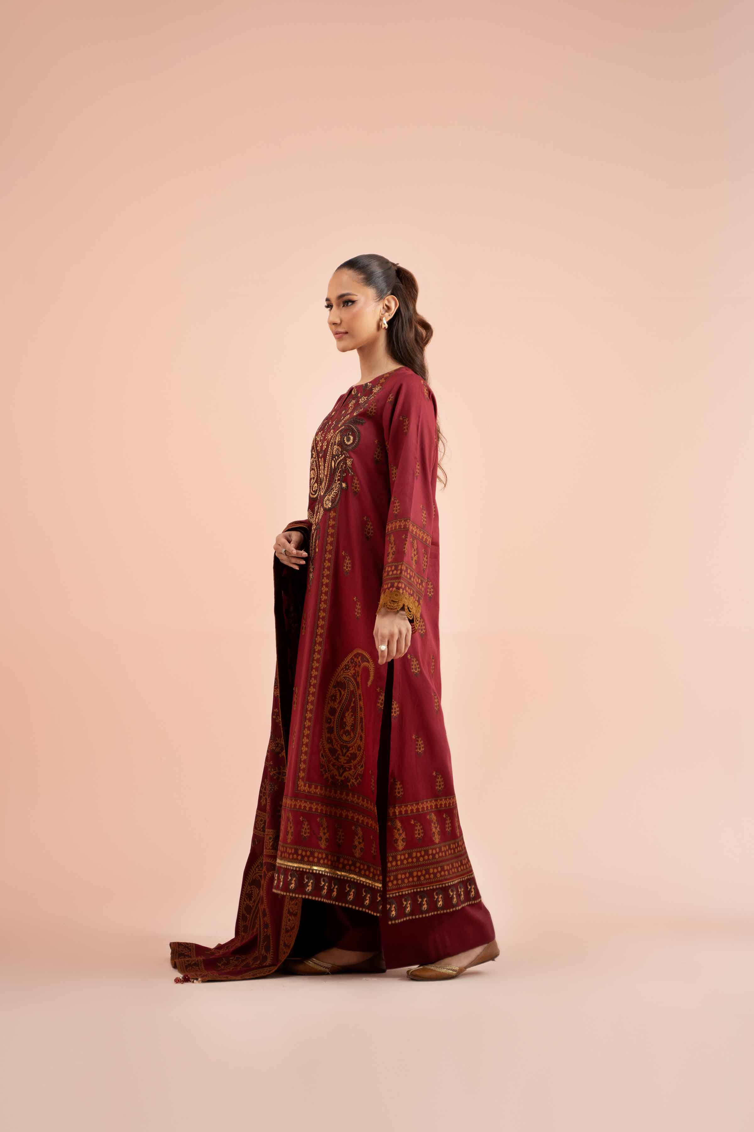 2 Piece - Jacquard Embroidered Suit - 42402155 - Image 3