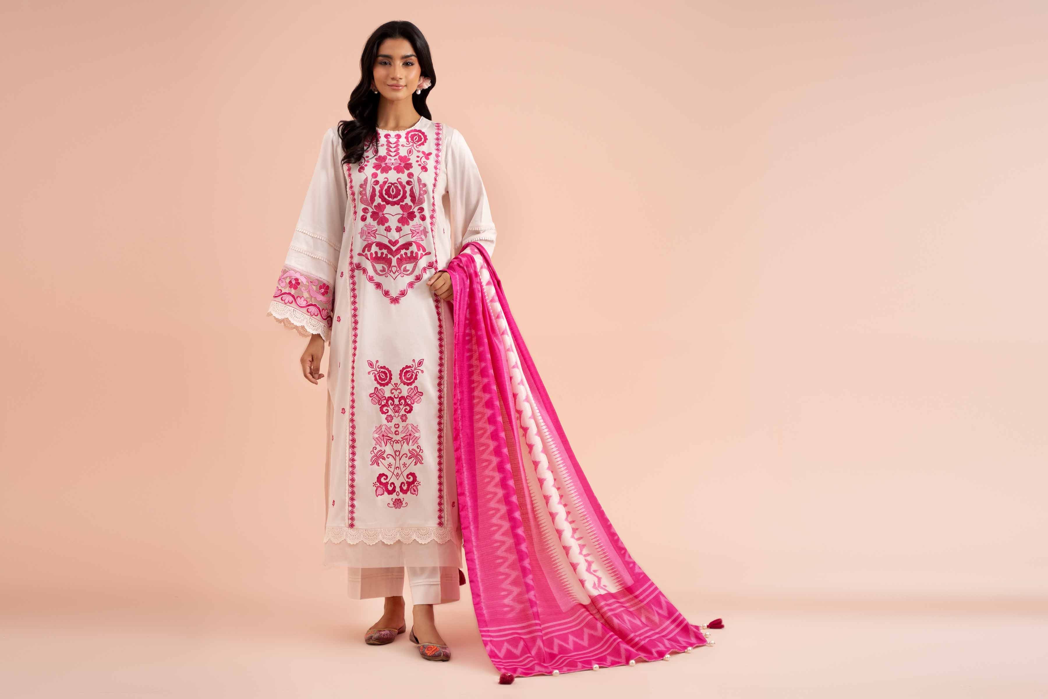 3 Piece - Embroidered Suit - 42402179 - Image 5
