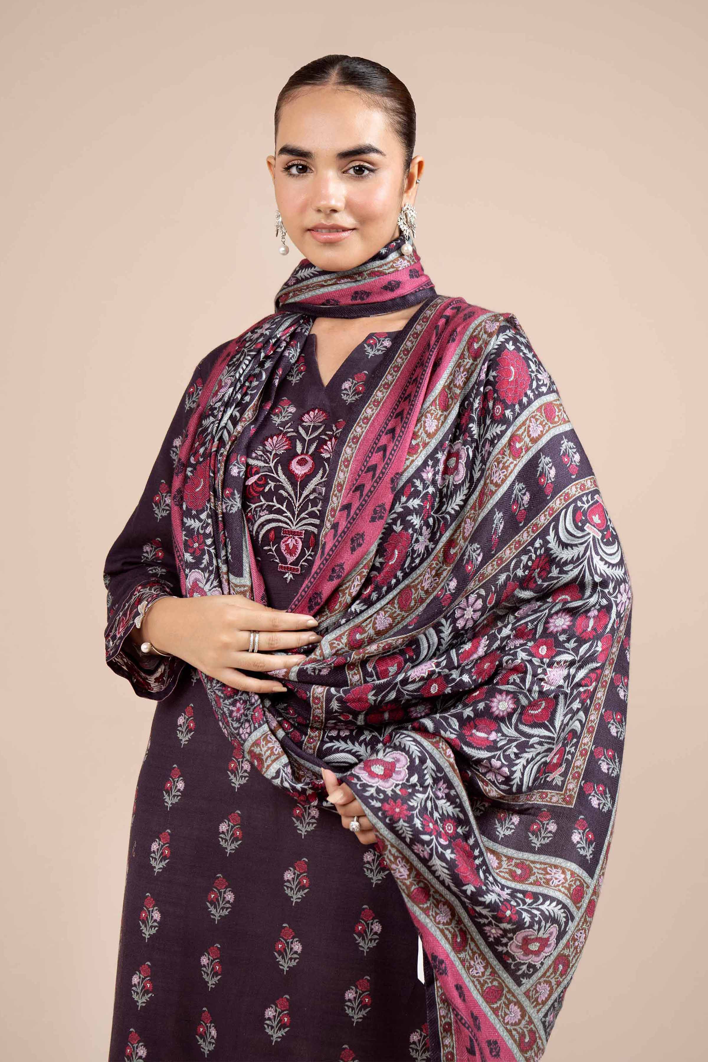 2 Piece - Printed Embroidered Suit - 42404083 - Image 2