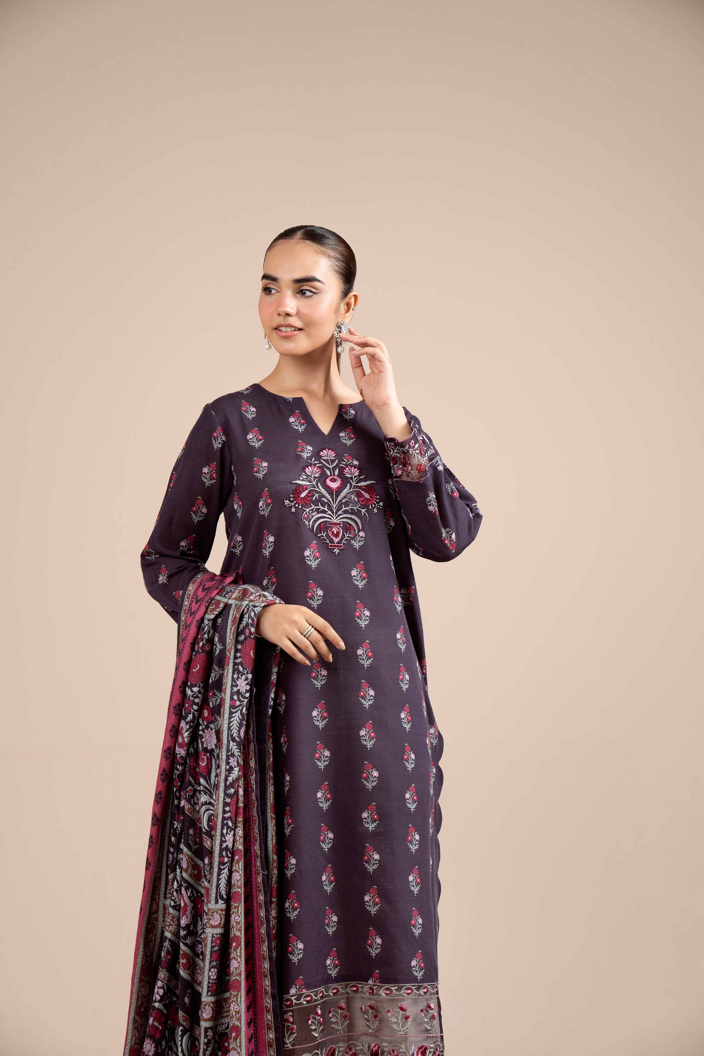2 Piece - Printed Embroidered Suit - 42404083 - Image 6