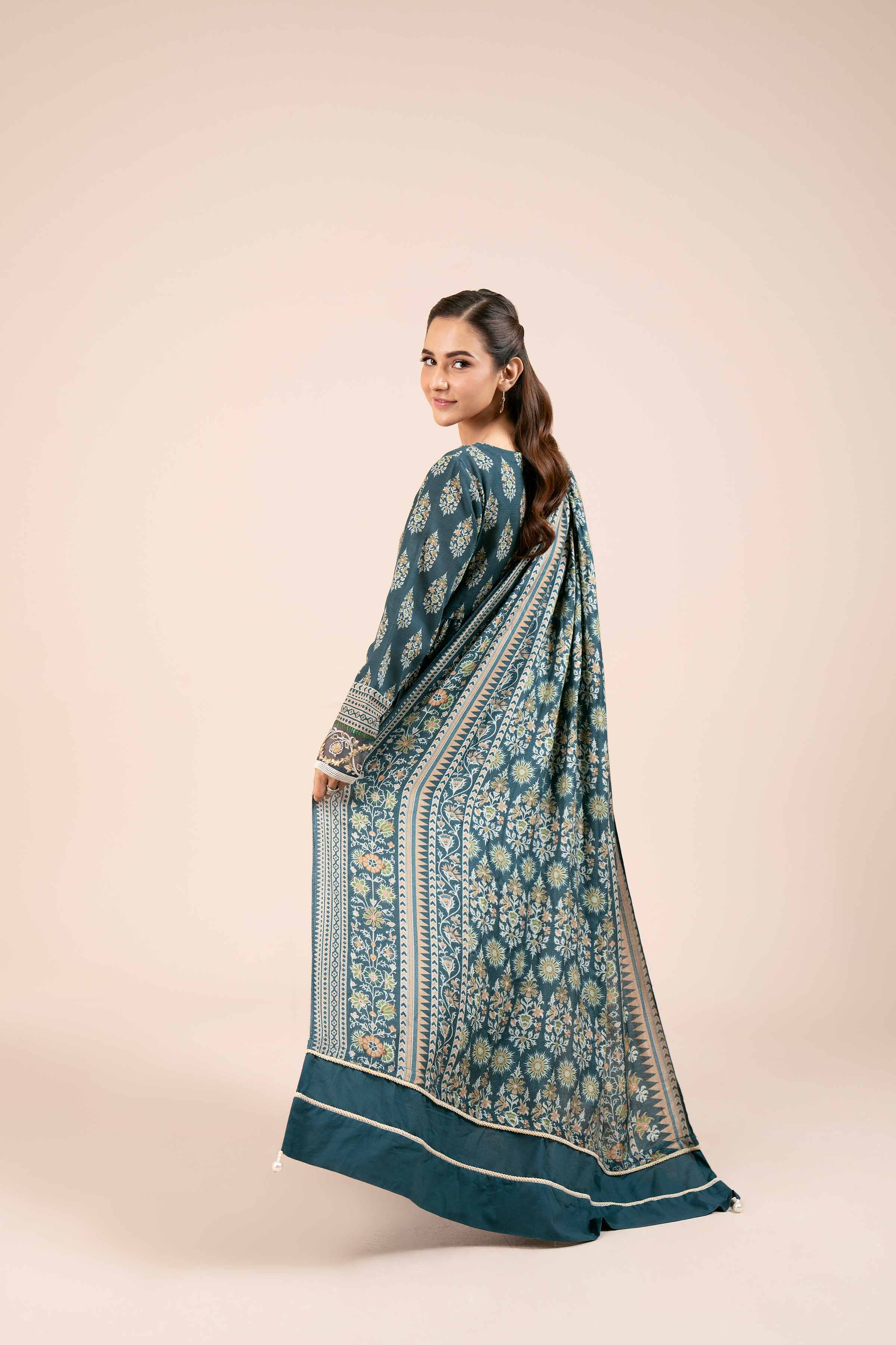 2 Piece - Printed Embroidered Suit - 42404085 - Image 3