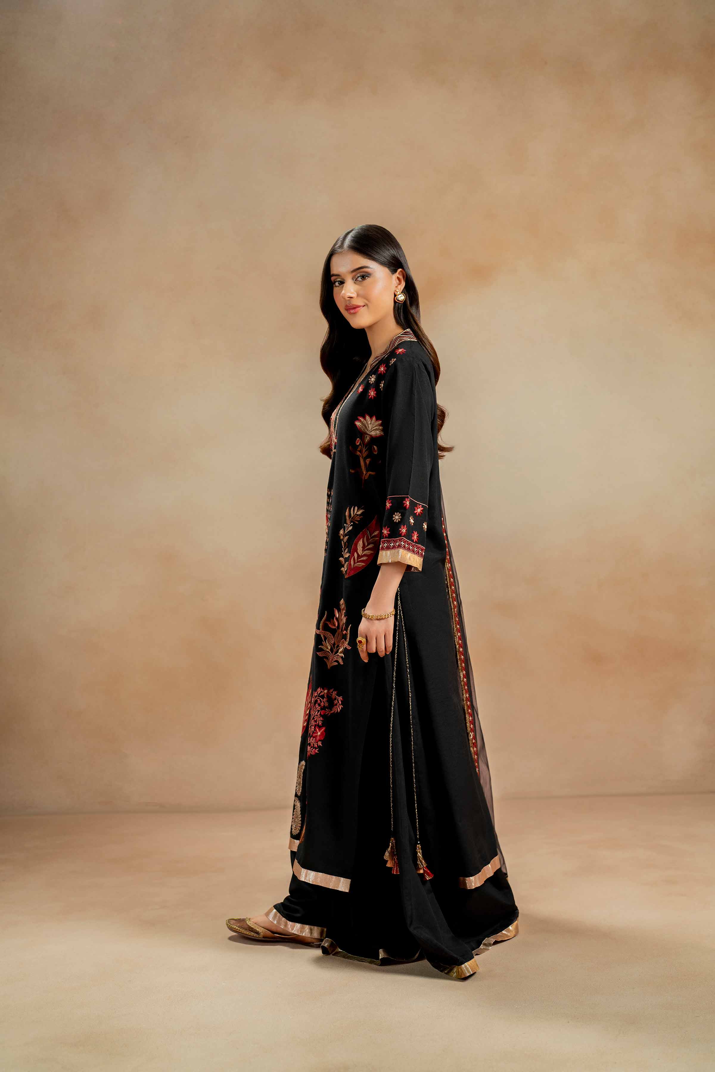 3 Piece - Embroidered Suit - 42418701 - Image 3