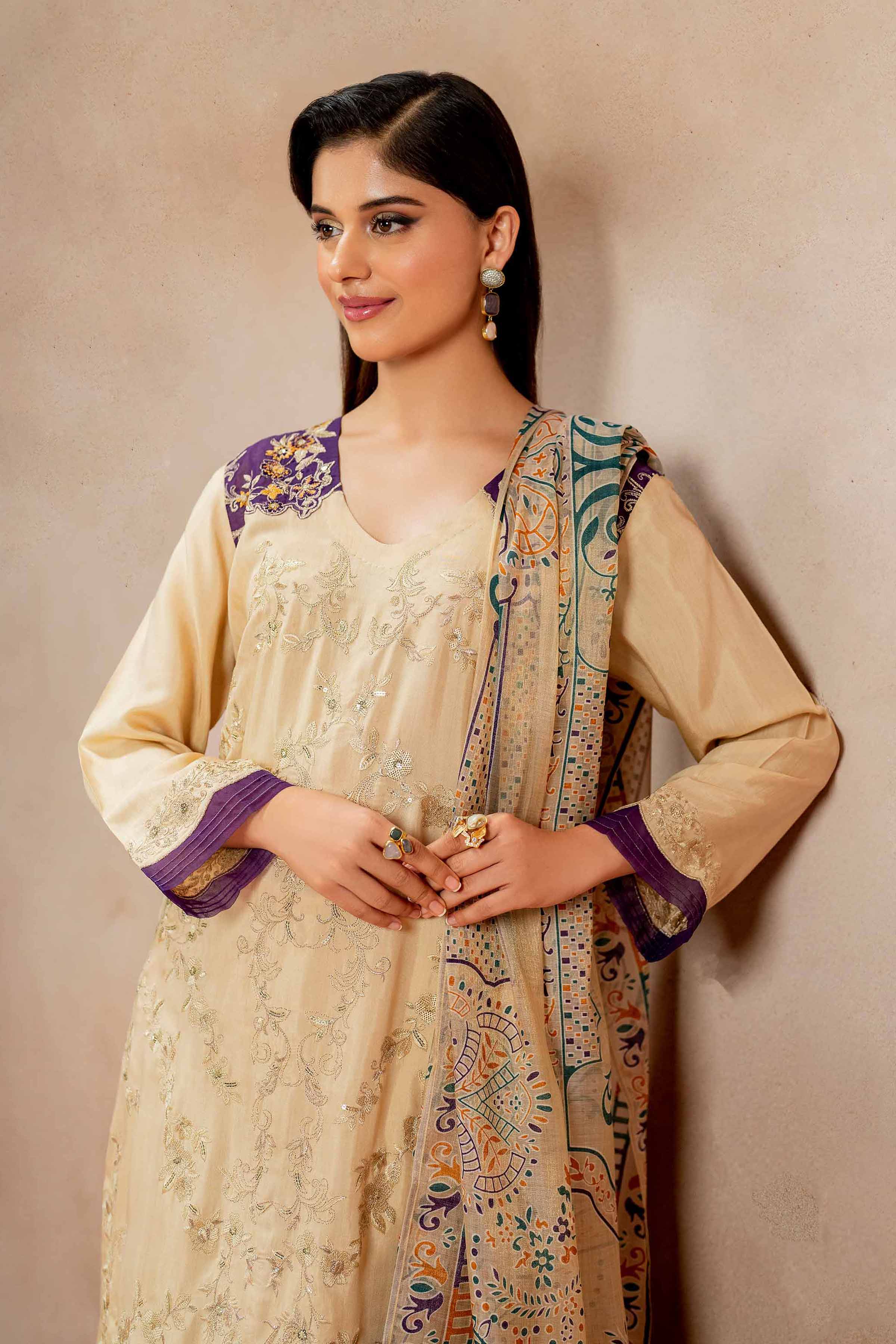 3 Piece - Embroidered Suit - 42419111 - Image 3