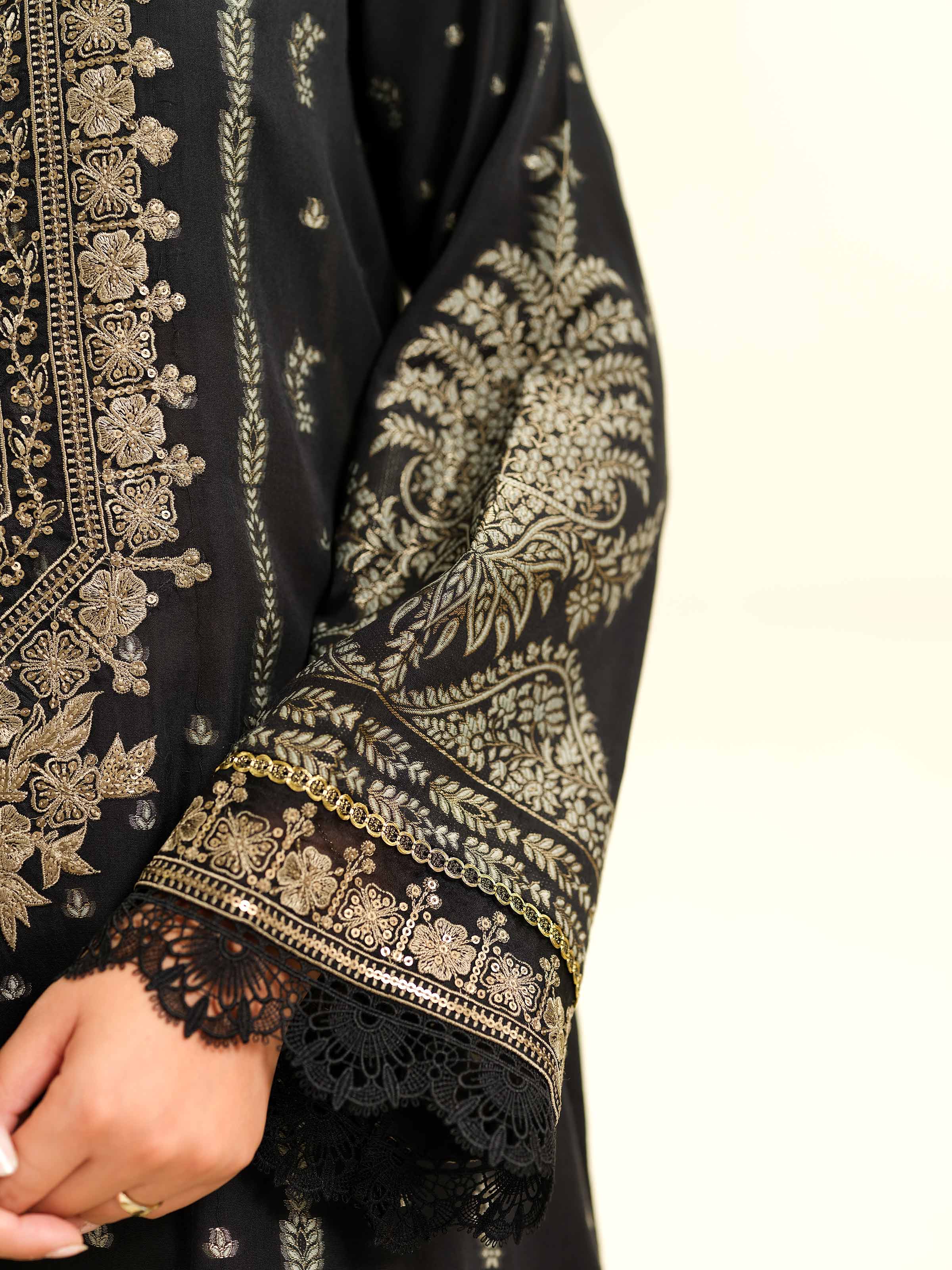 2 Piece - Jacquard Embroidered Suit - 42501026 - Image 5