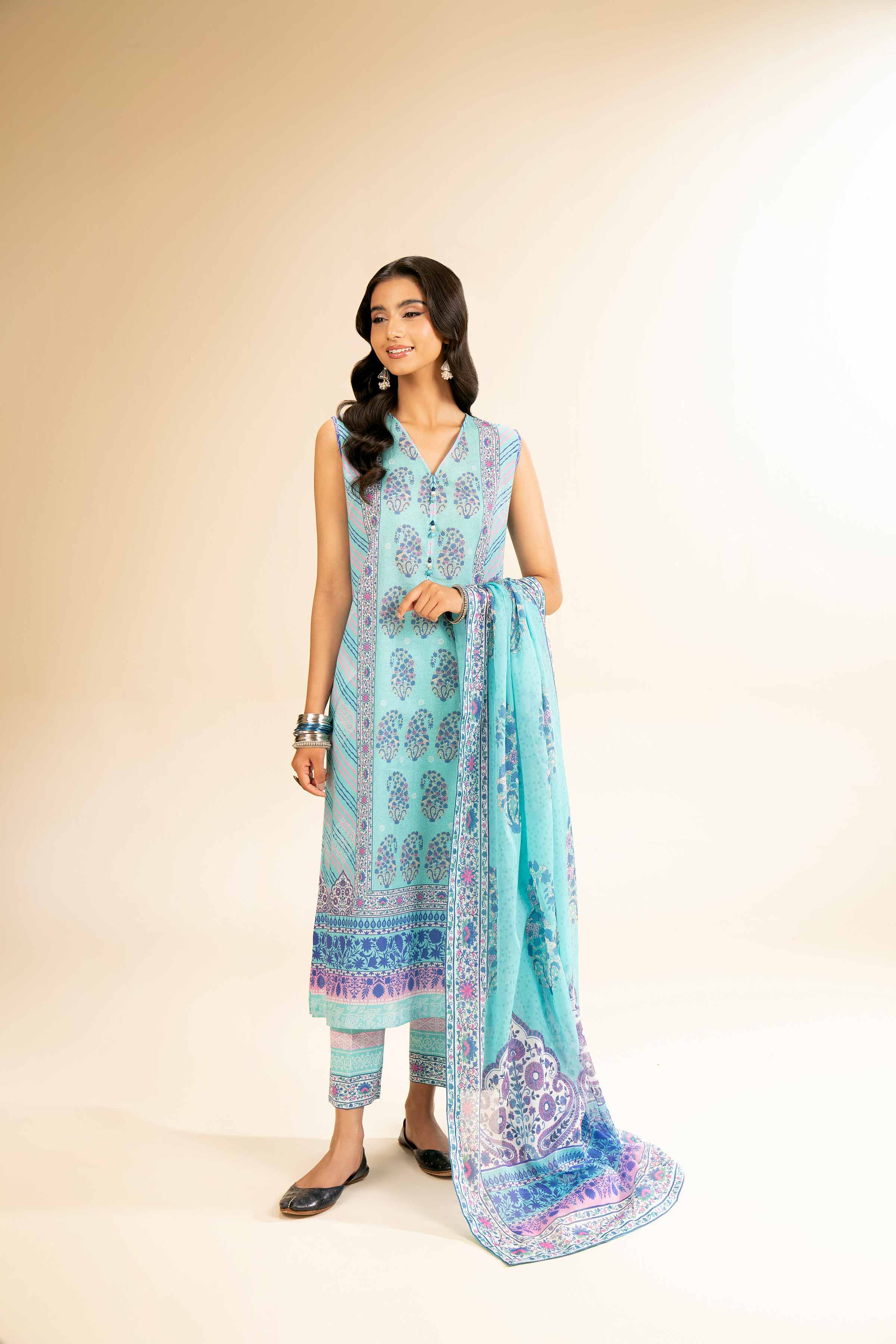 3 Piece - Digital Printed Suit - 42501207 - Image 5