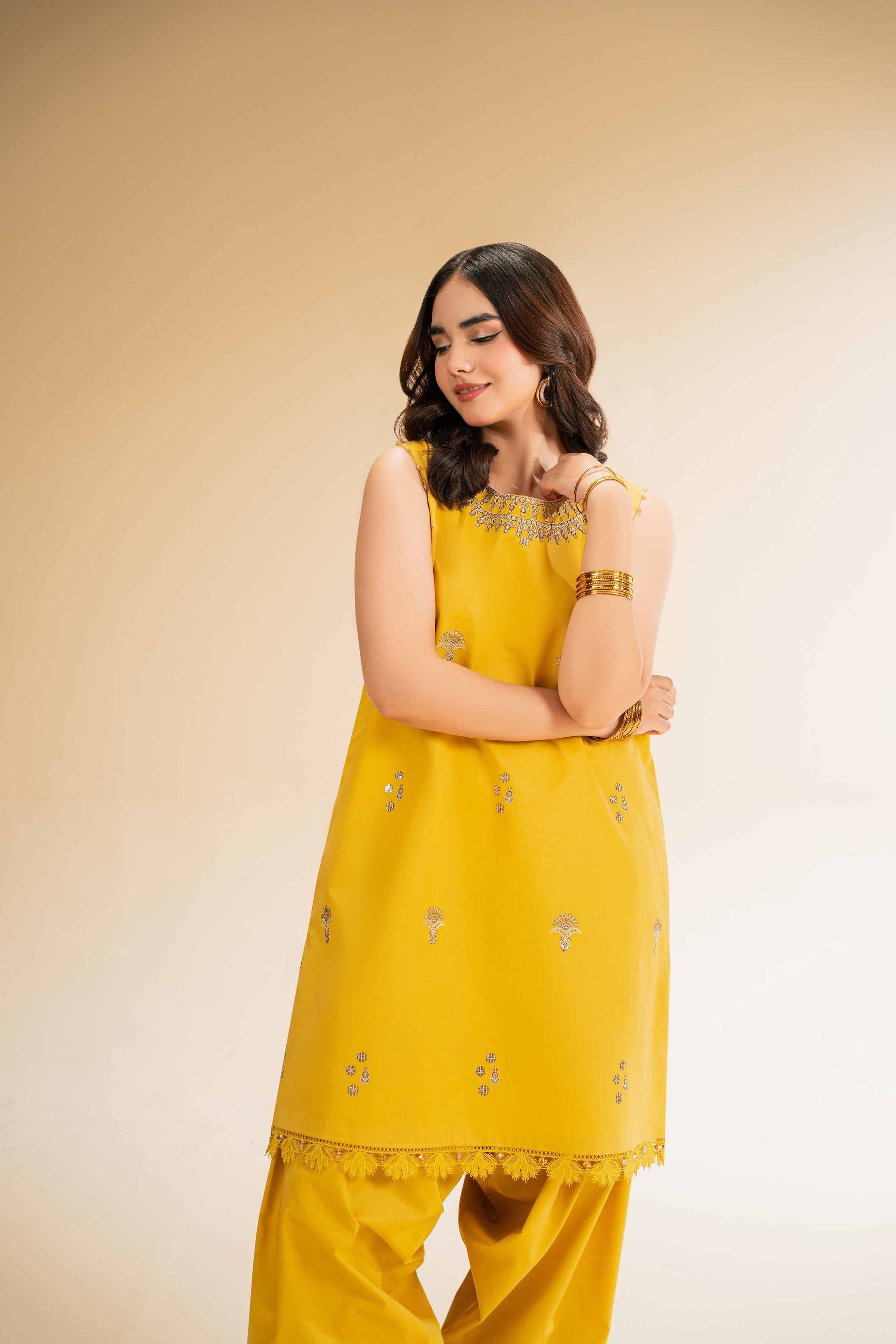 2 Piece - Dyed Embroidered Suit - 42501264 - Image 6