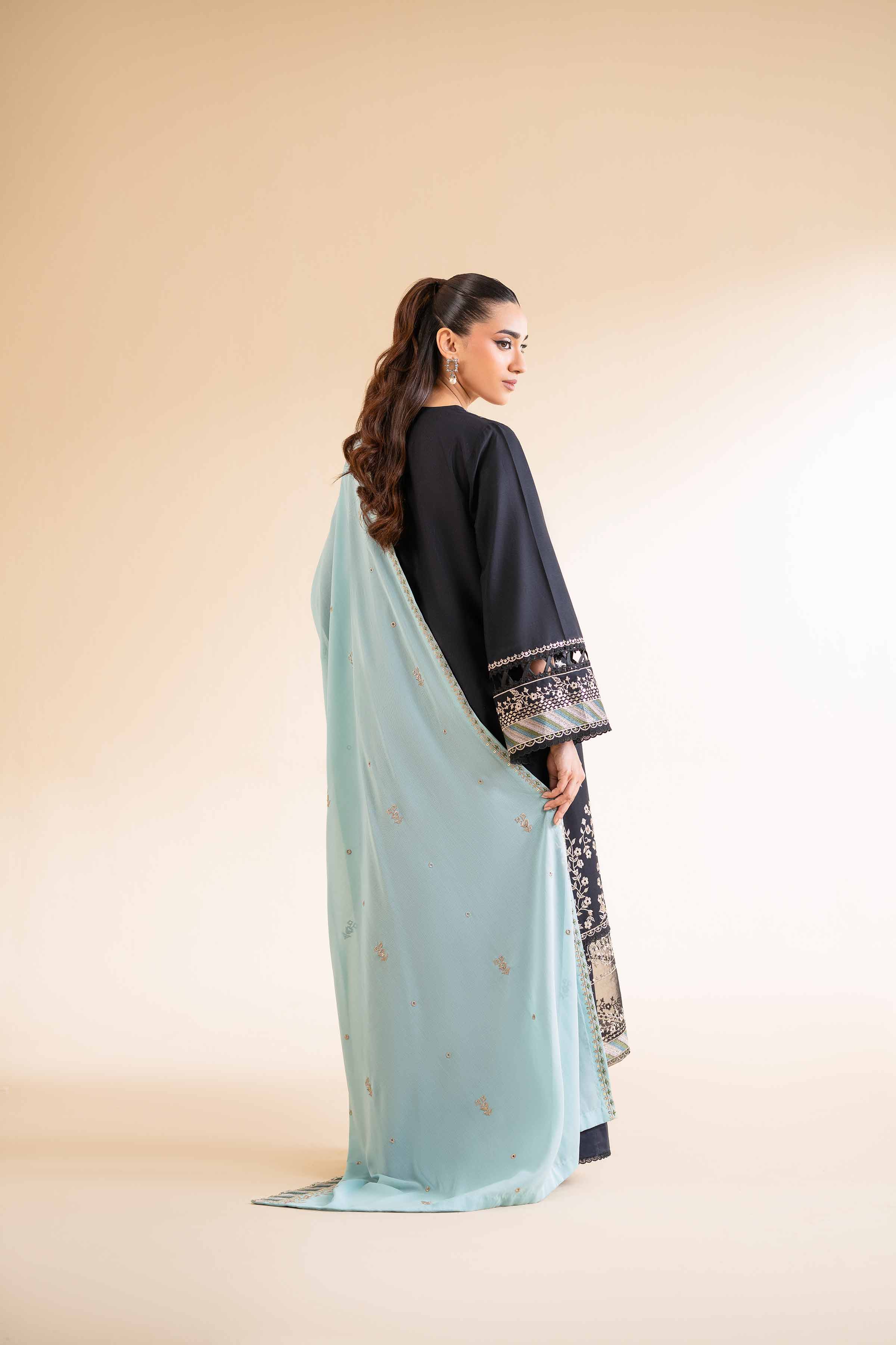 3 Piece - Dyed Embroidered Suit - 42501355 - Image 3