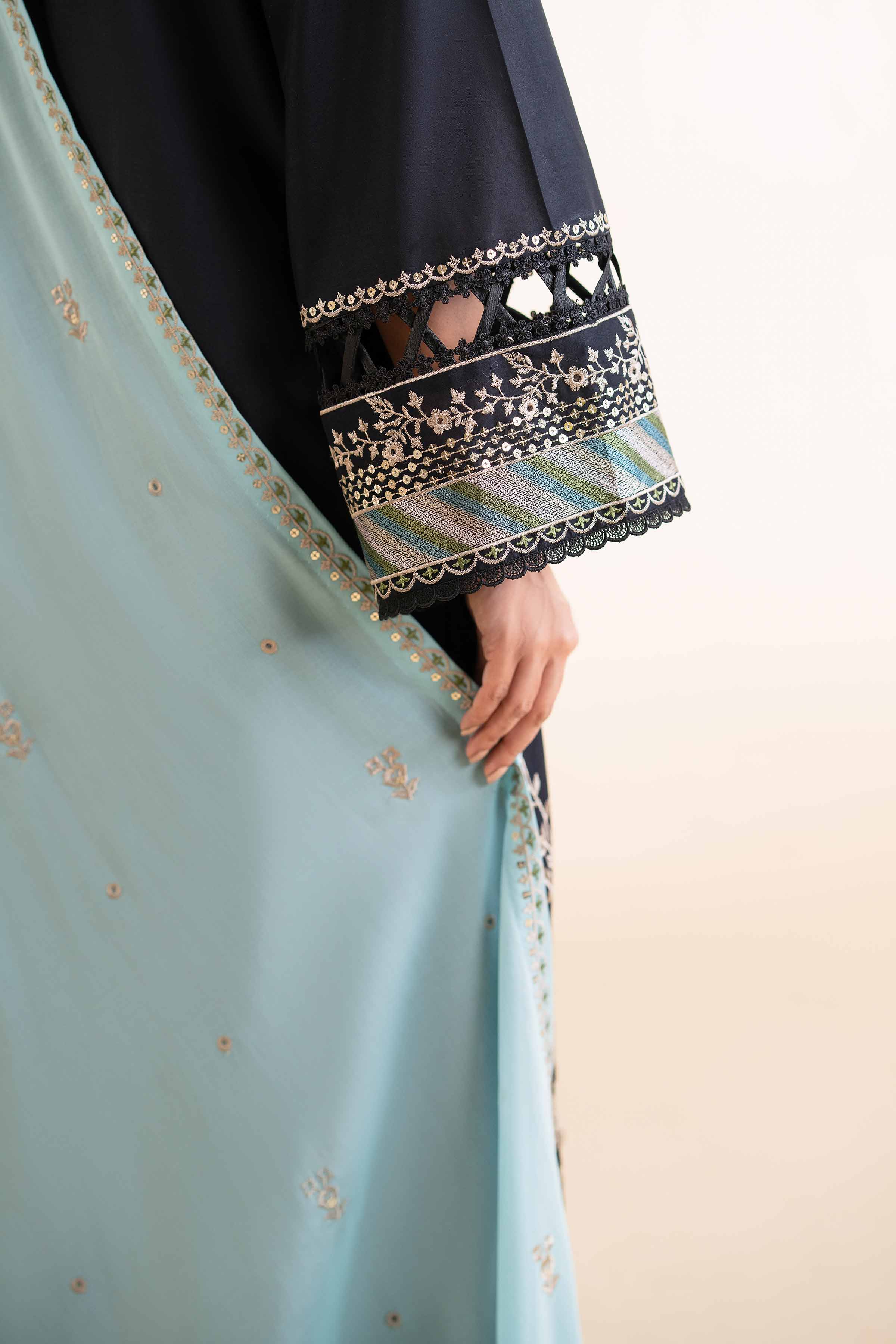3 Piece - Dyed Embroidered Suit - 42501355 - Image 4