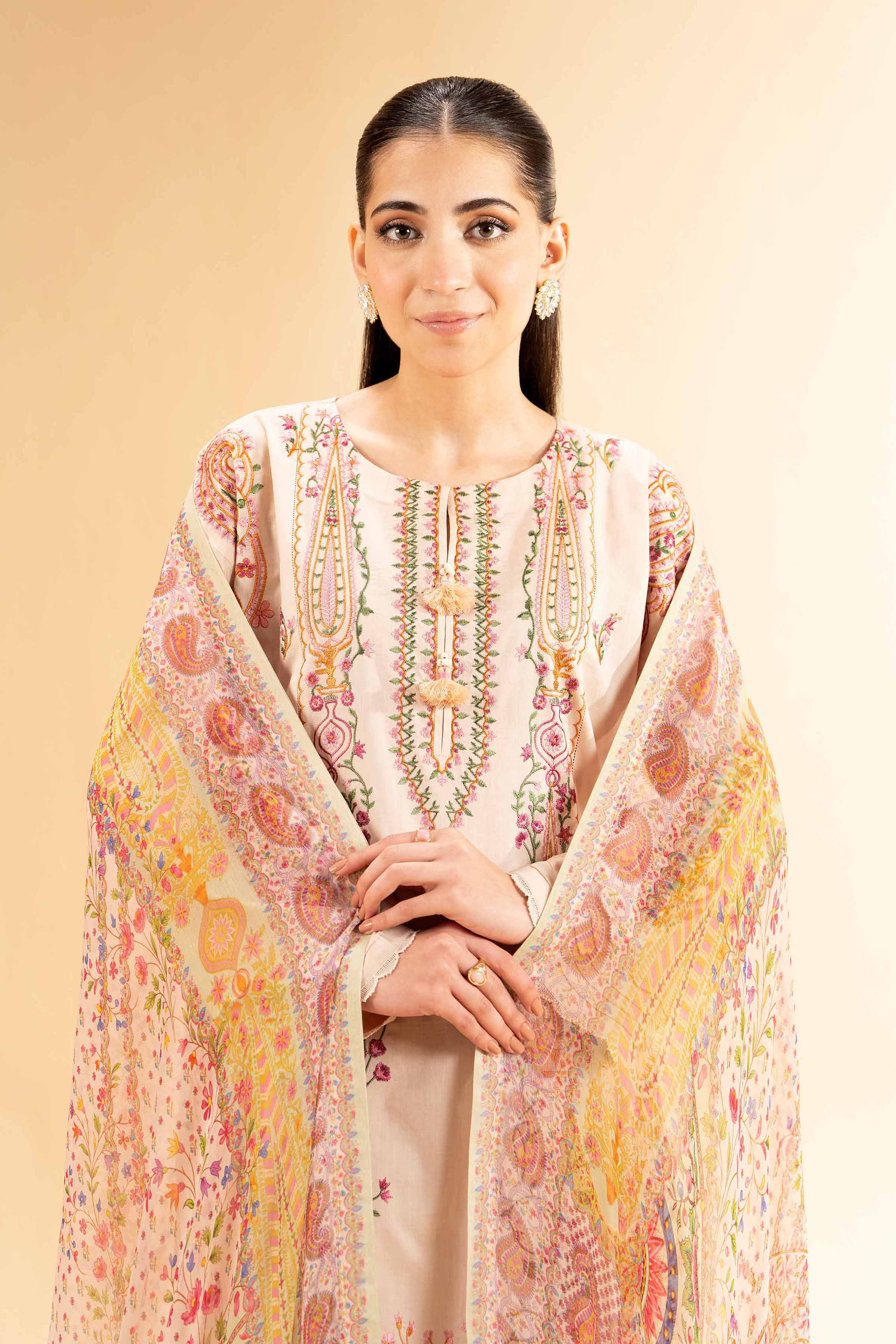 3 Piece - Embroidered Suit - 42501385 - Image 2