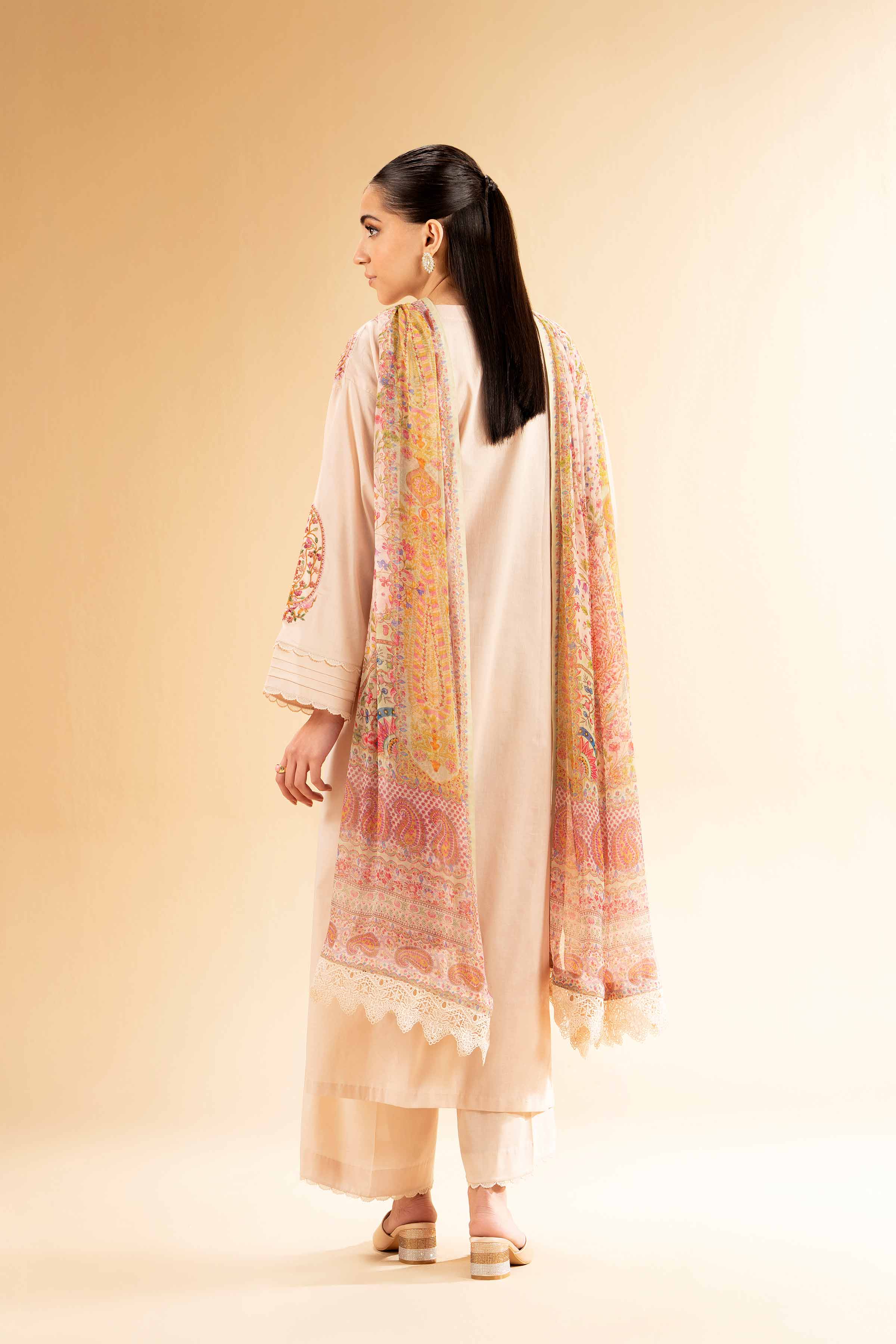 3 Piece - Embroidered Suit - 42501385 - Image 3