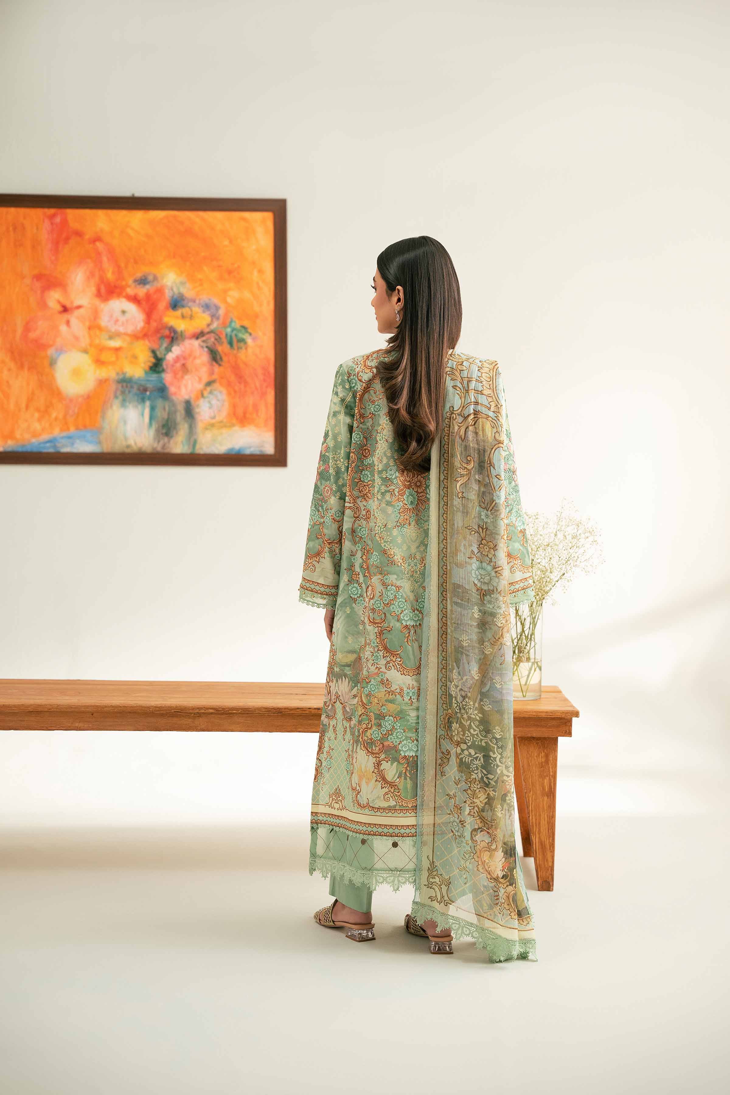 3 Piece - Digital Printed Embroidered Suit - 42501641 - Image 3