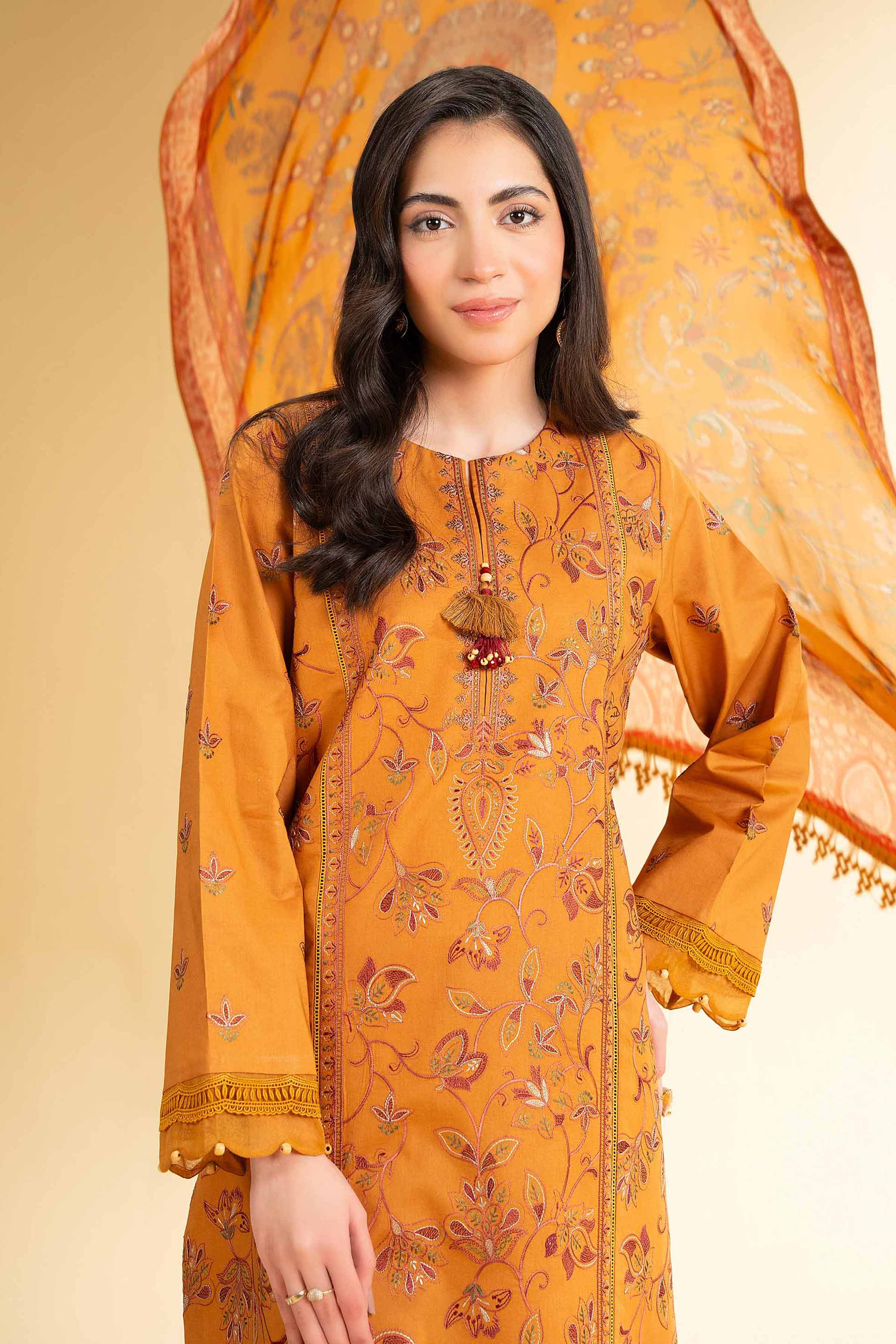 3 Piece - Digital Printed Embroidered Suit - 42501831 - Image 3