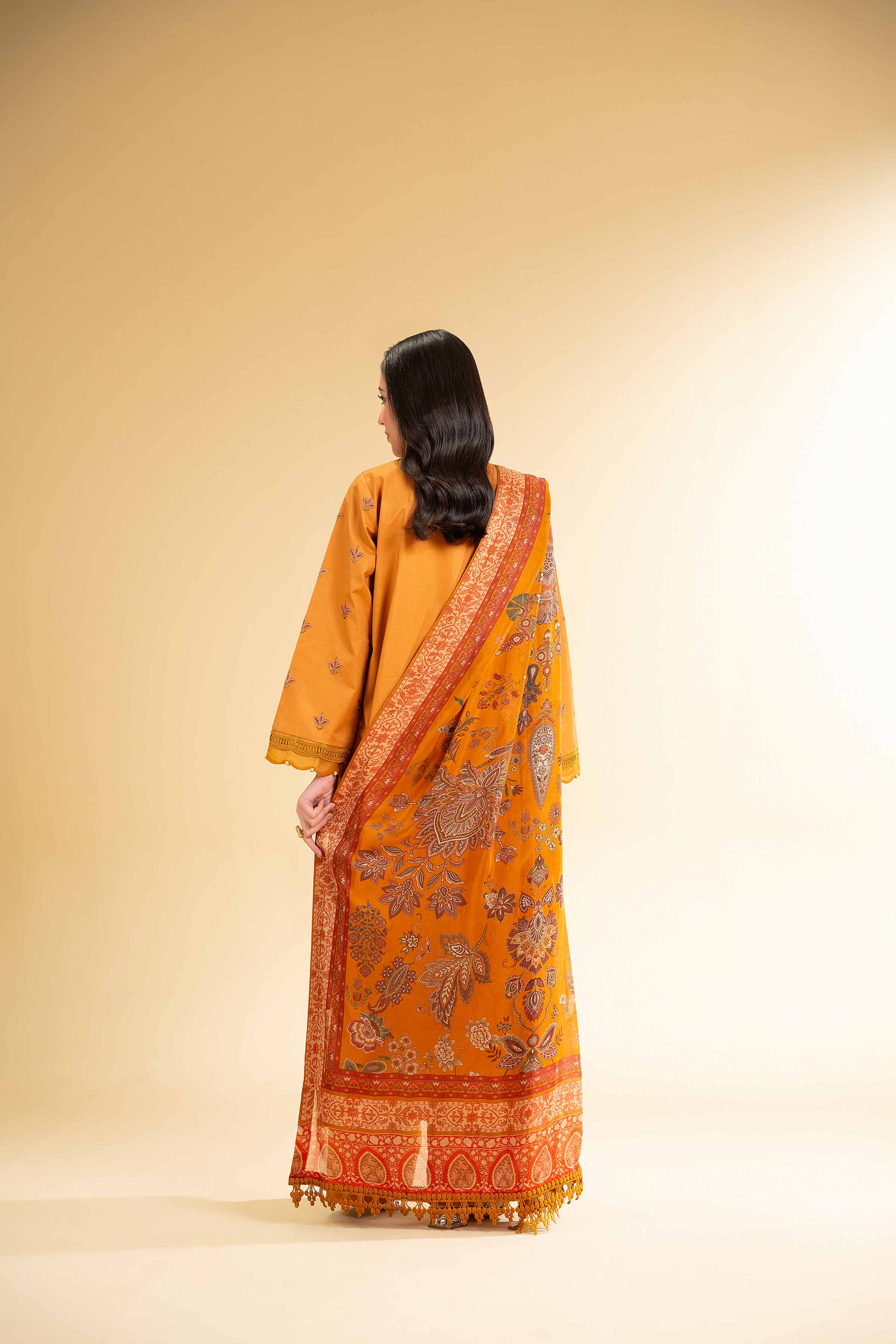 3 Piece - Digital Printed Embroidered Suit - 42501831 - Image 5