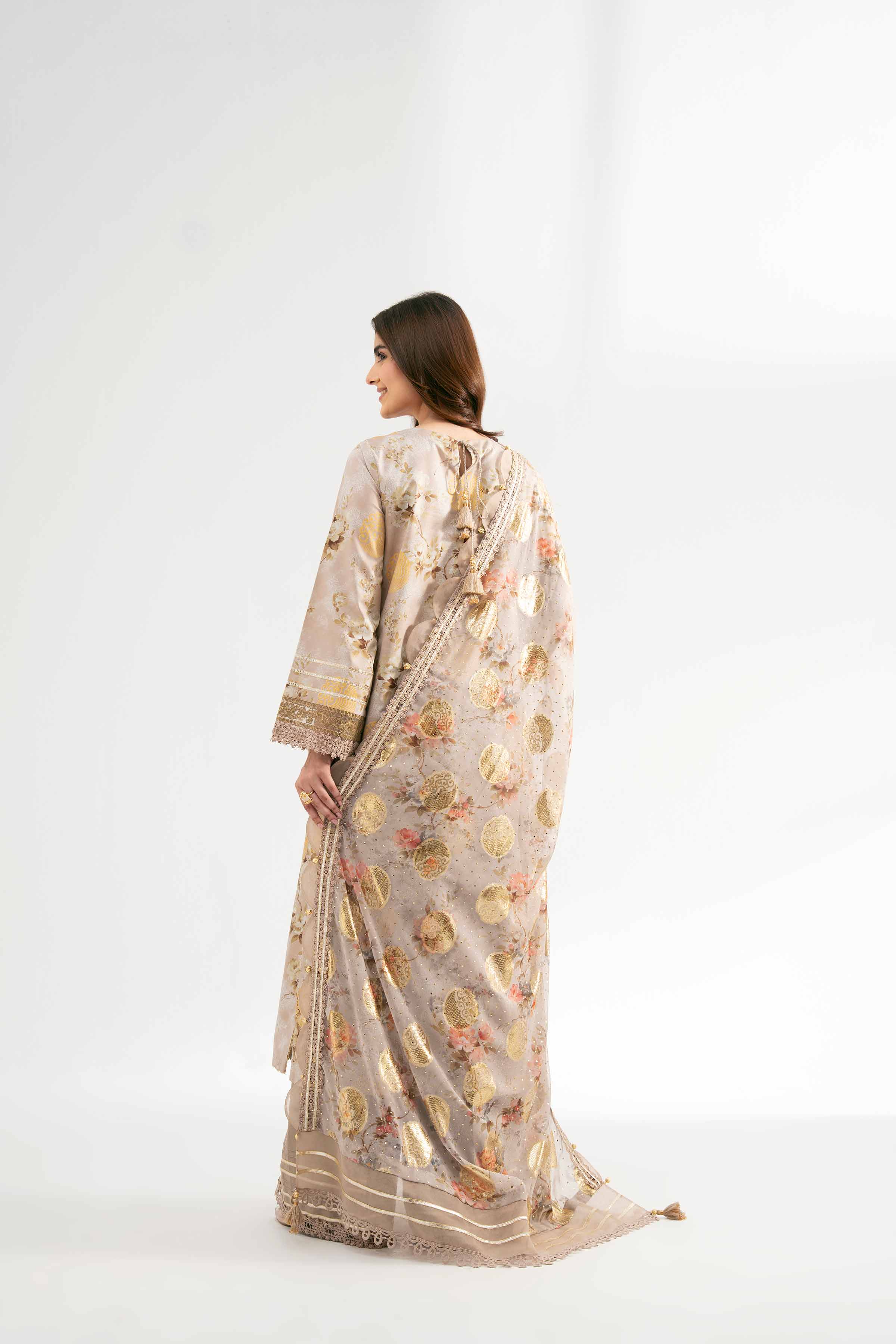 3 Piece - Digital Printed Embroidered Suit - 42501866 - Image 5