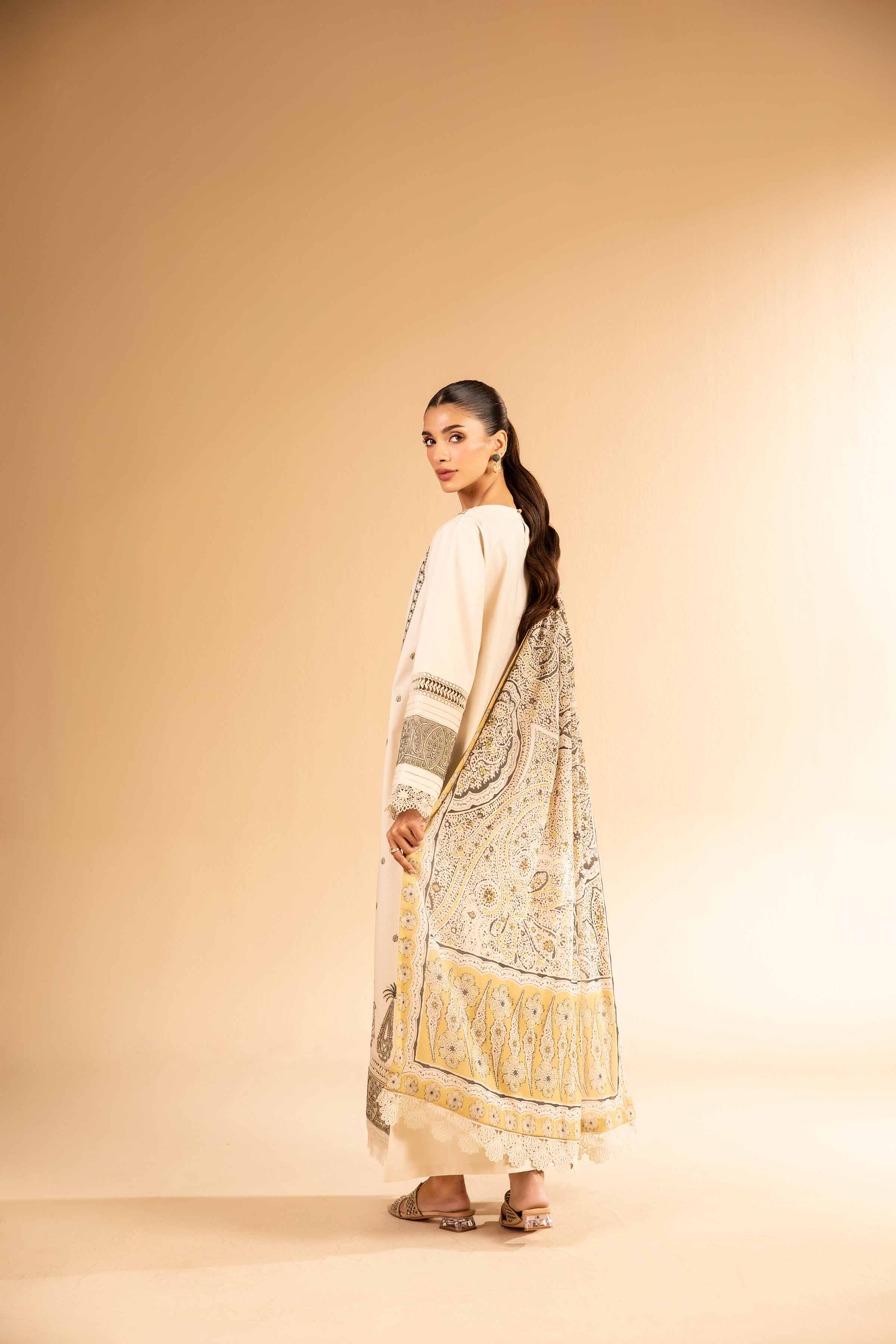 3 Piece - Digital Printed Embroidered Suit - 42501879 - Image 3